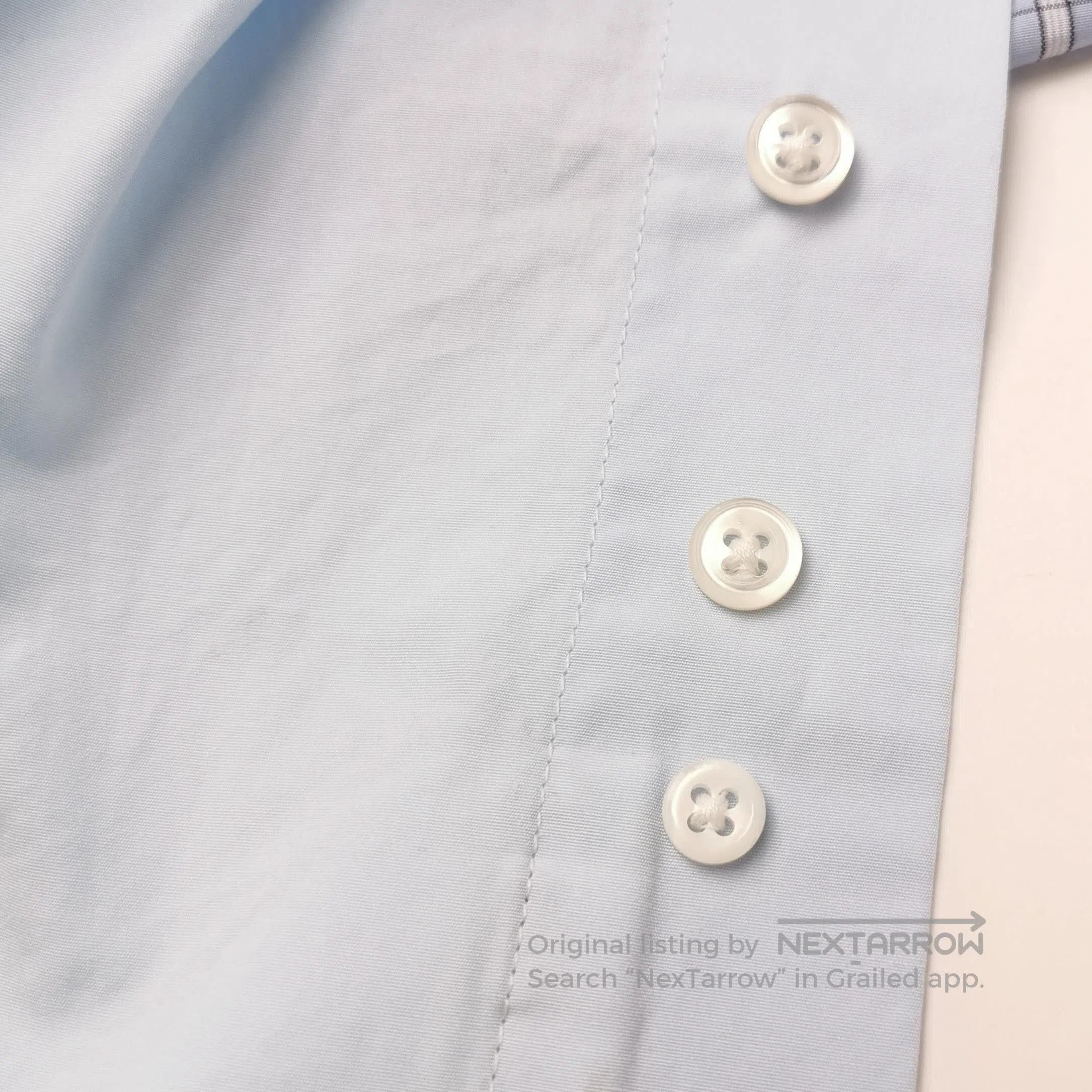 Thom Browne Thom Browne Paneled Check Short-Sleeve Shirt XS. Size US XS / EU 42 / 0 - 2 Thumbnail