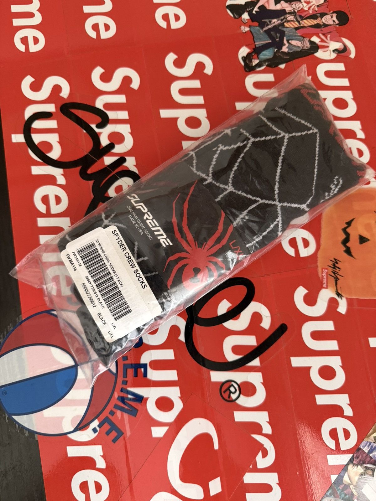 Spyder × Supreme Supreme x Spyder Socks Size ONE SIZE - 2 Thumbnail