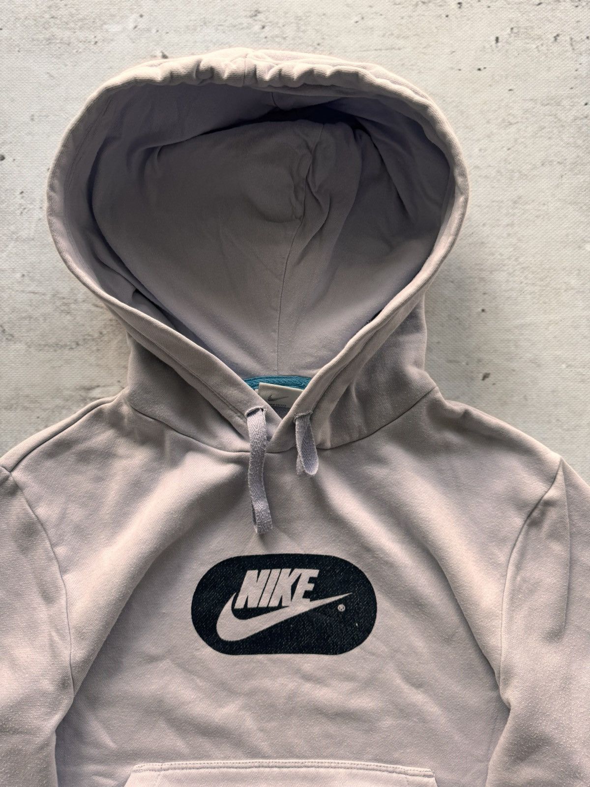 Nike × Vintage NIKE VINTAGE CENTER LOGO OVERSIZE BOXY HOODIE Size US S / EU 44-46 / 1 - 4 Thumbnail