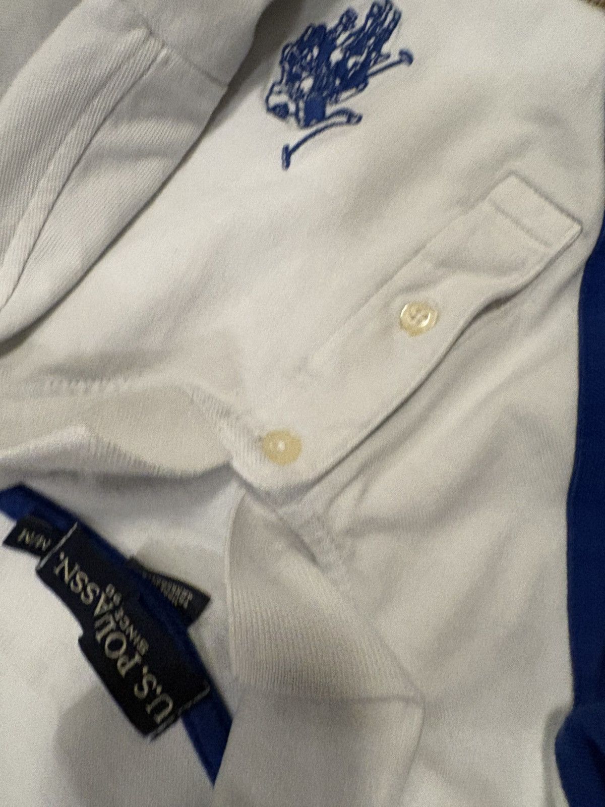 U.S. Polo Assn. Blue Stripe Polo Size US M / EU 48-50 / 2 - 4 Thumbnail