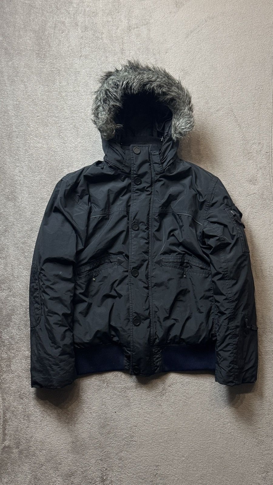 Japanese Brand Engelbert Strauss Y2K Faux Fur Hood Jacket If6was9 LGB goa Size US XL / EU 56 / 4 - 2 Thumbnail