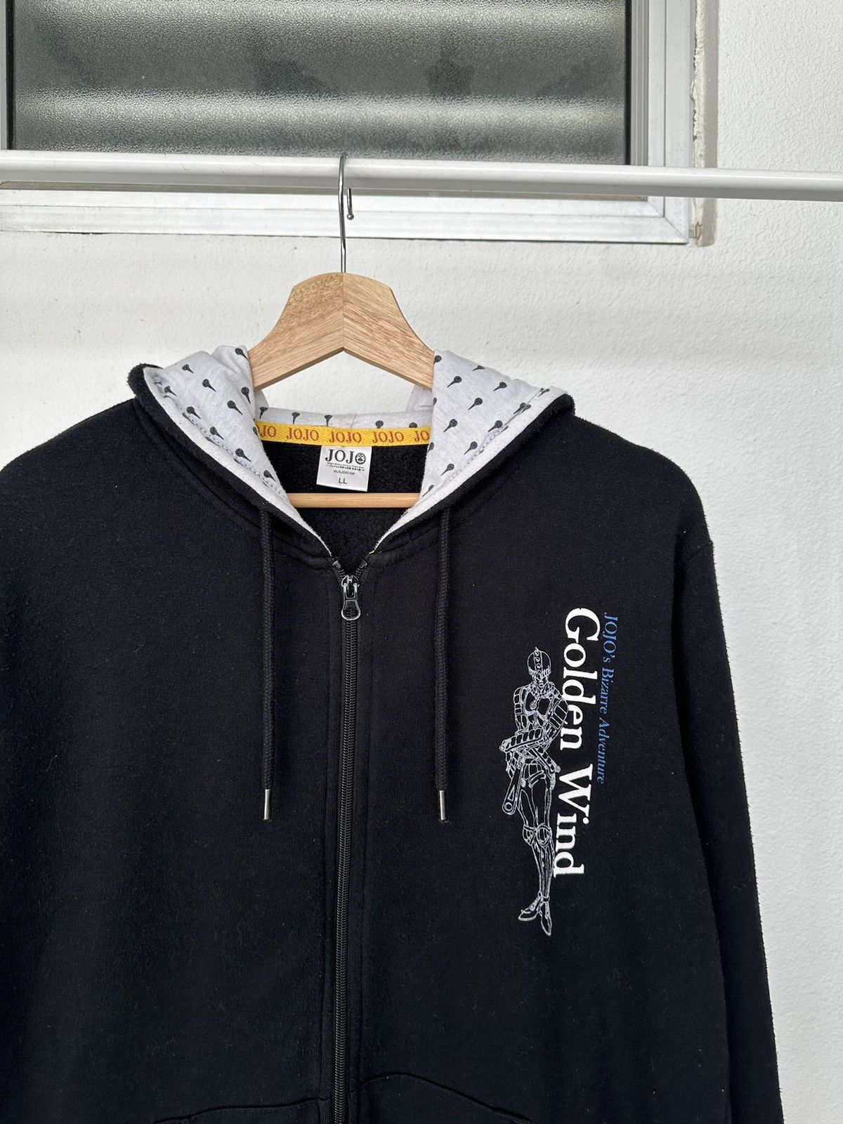Anime 2000’s Jojo Bizarre Adventure zipper hoodie Size US L / EU 52-54 / 3 - 7 Thumbnail