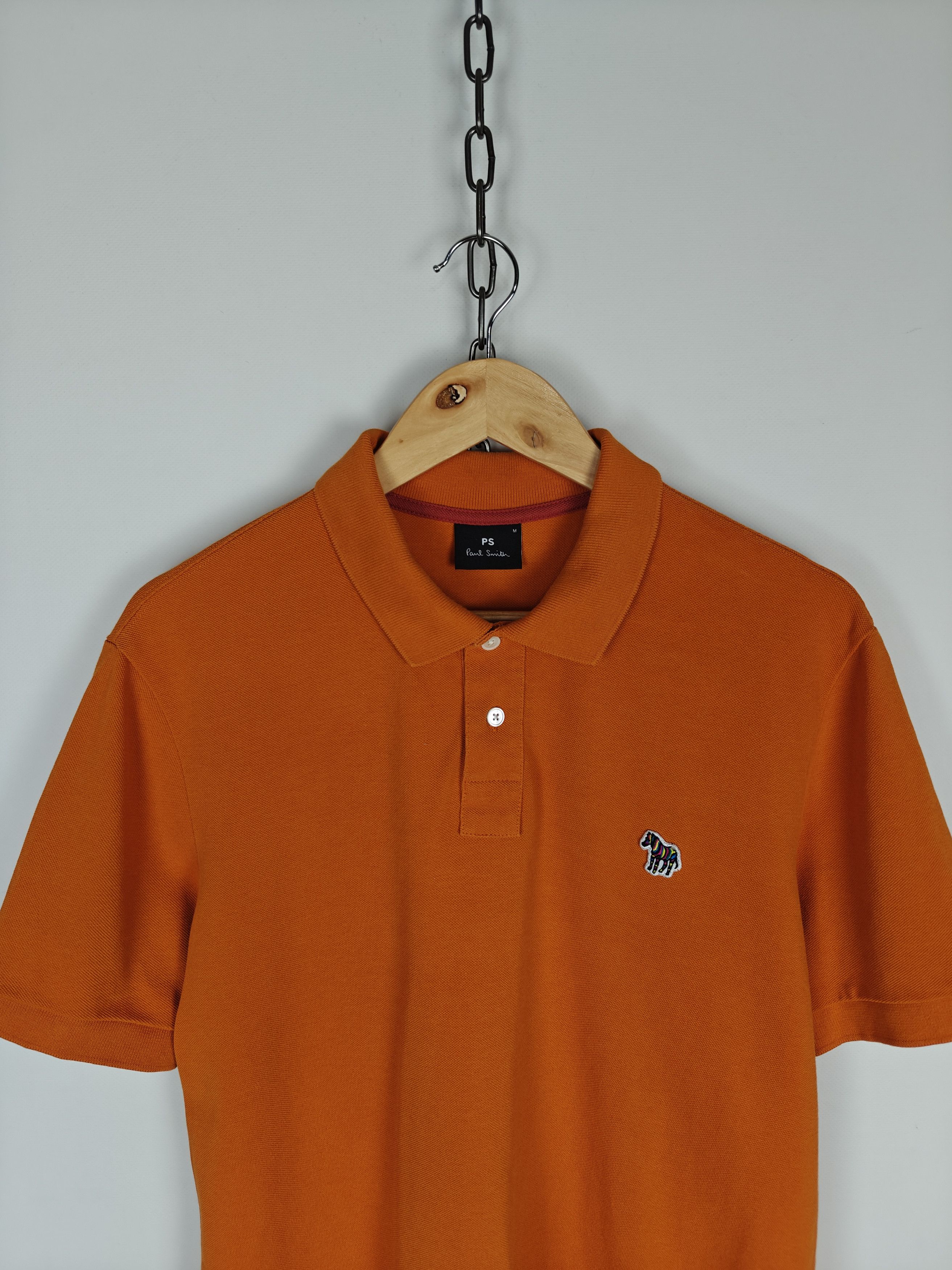 Paul Smith Paul Smith Basic Polo T-Shirt Collared Small Logo Orange M Size US M / EU 48-50 / 2 - 2 Thumbnail