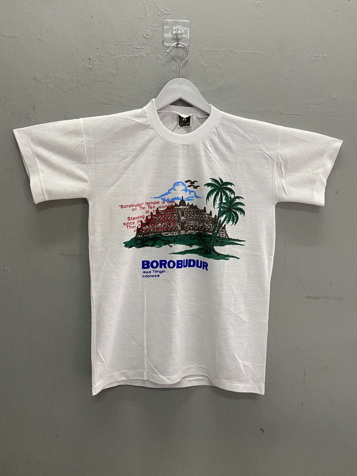 Vintage VINTAGE BOROBUDUR JAWA TENGAH INDONESIA TEE SHIRT Size US S / EU 44-46 / 1 - 1 Thumbnail
