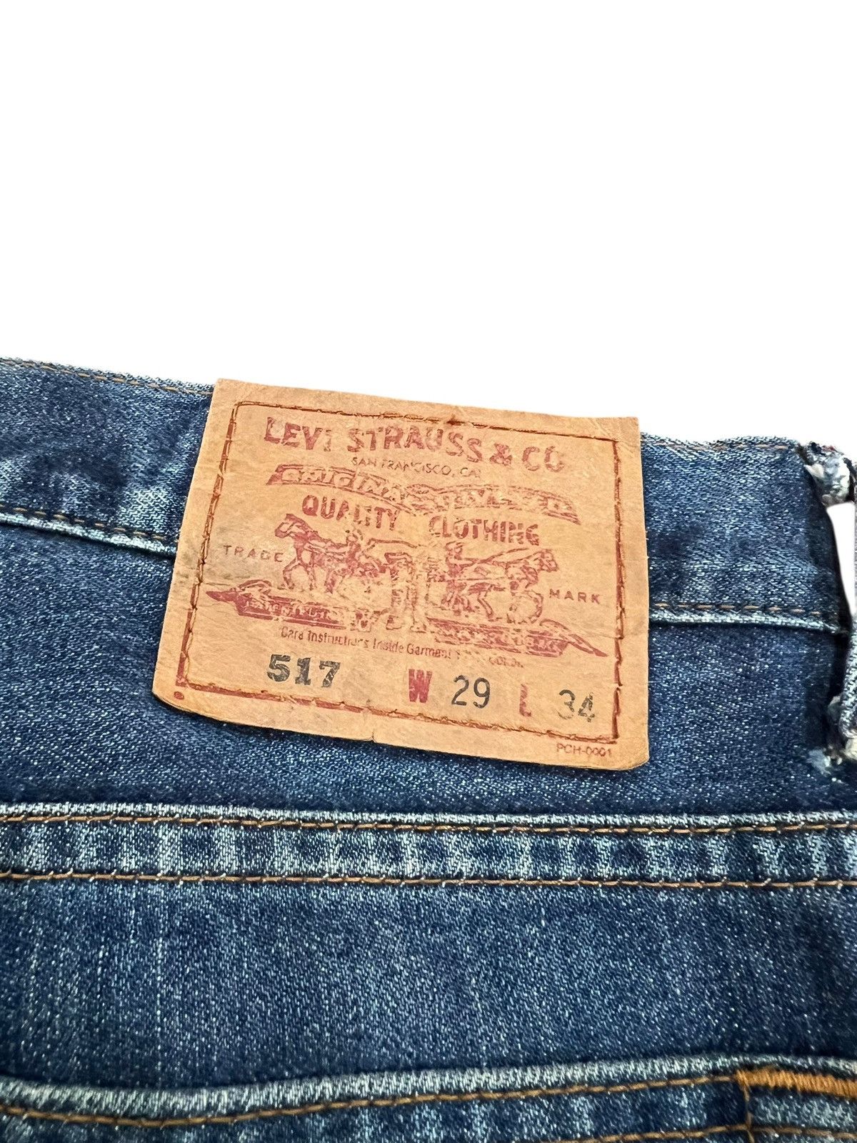 Levi's 💥Flare💥Vintage 90’s Levi’s 517 Faded Denim Jean Size US 28 / EU 44 - 18 Thumbnail