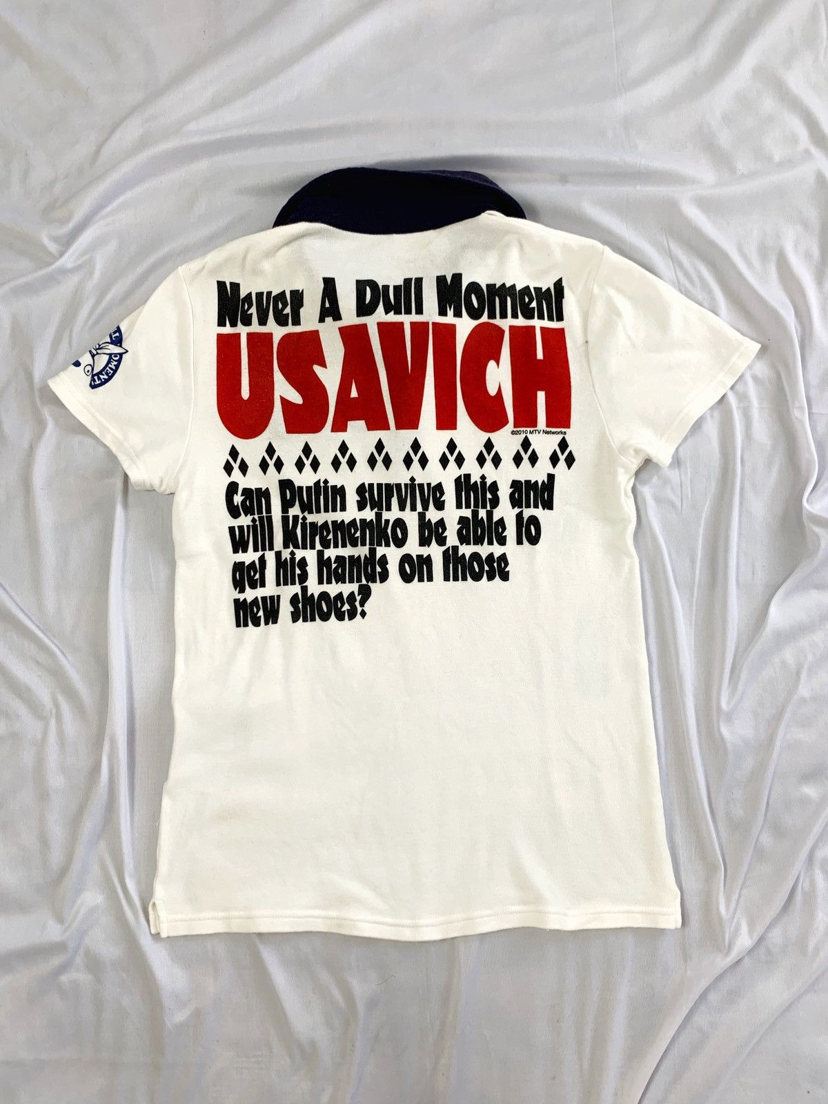 Japanese Brand y2k usavich mtv network tshirt Size S / US 4 / IT 40 - 2 Thumbnail