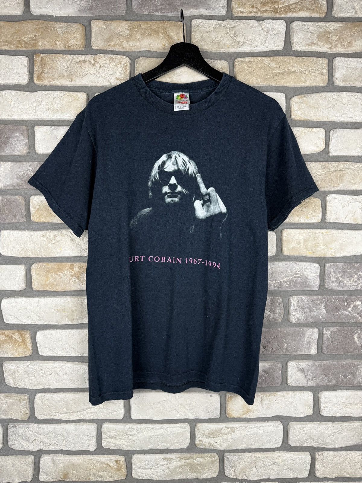 Band Tees × Vintage Very rare 1990-s Kurt Cobain vintage tee t-shirt Size US M / EU 48-50 / 2 - 1 Thumbnail