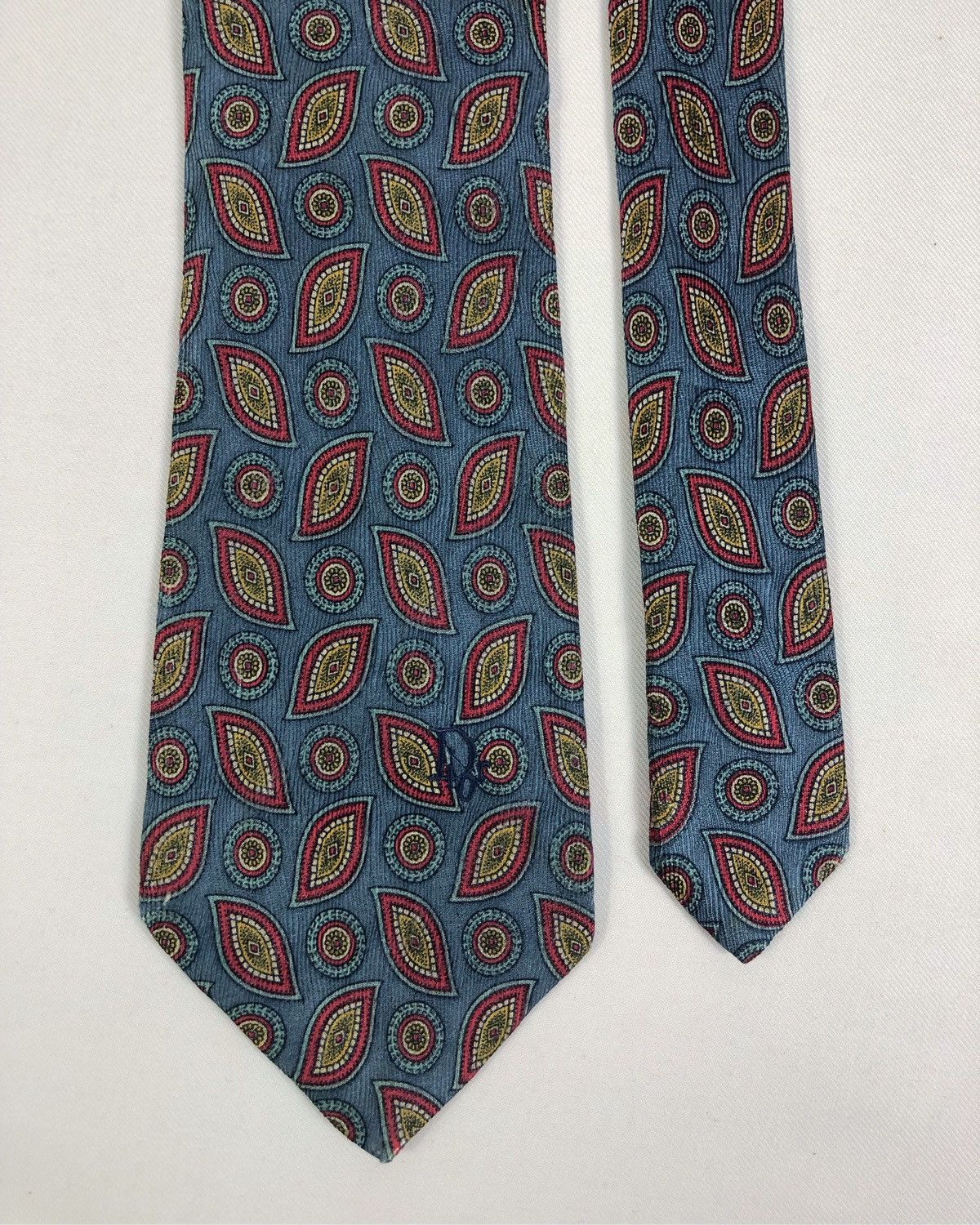 Christian Dior Monsieur Rare Vintage Christian Dior Monsieur Paisley Silk Tie Size ONE SIZE - 3 Thumbnail