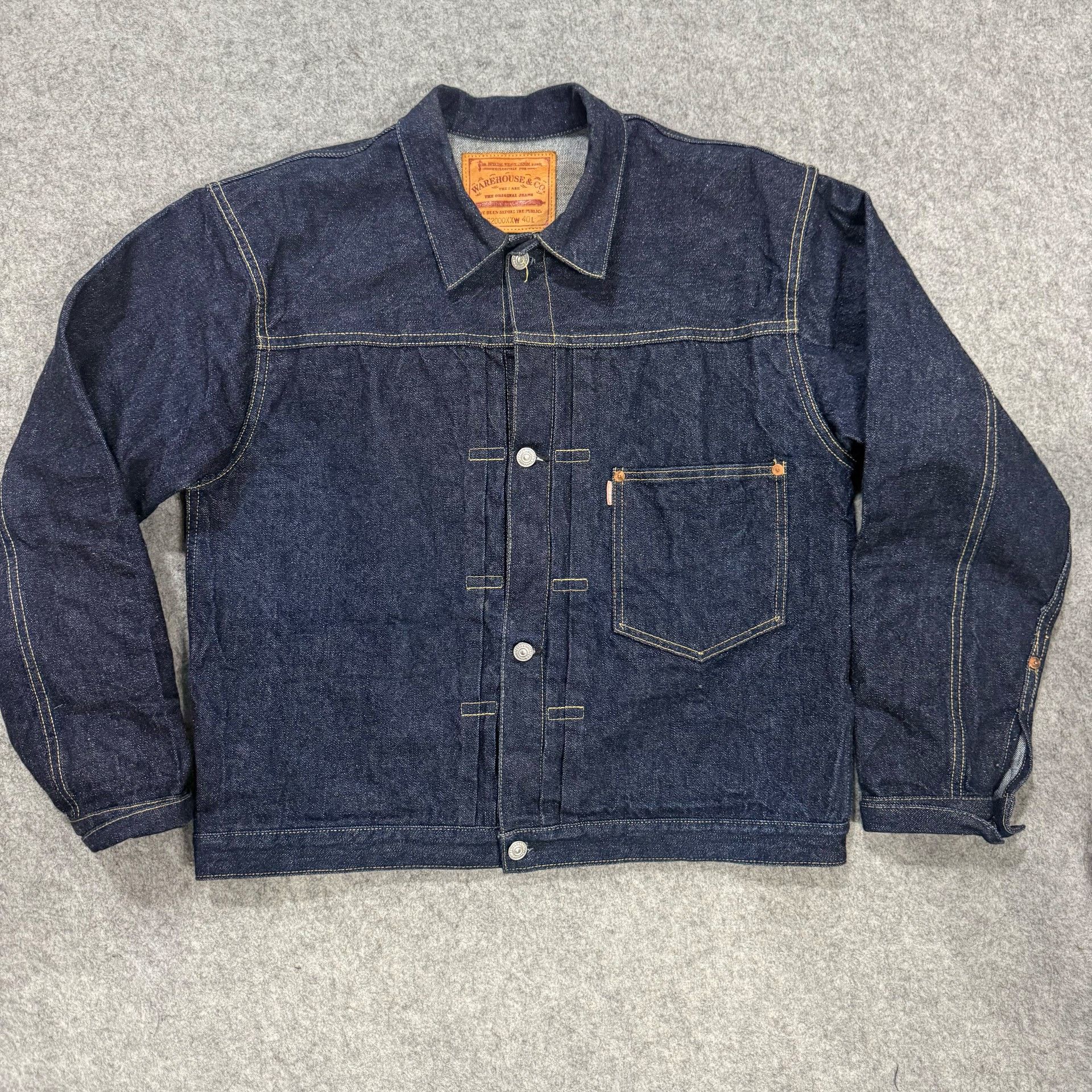 Warehouse & Co. Warehouse S2000XX Denim Jacket Size US XXS / EU 40 - 1 Thumbnail