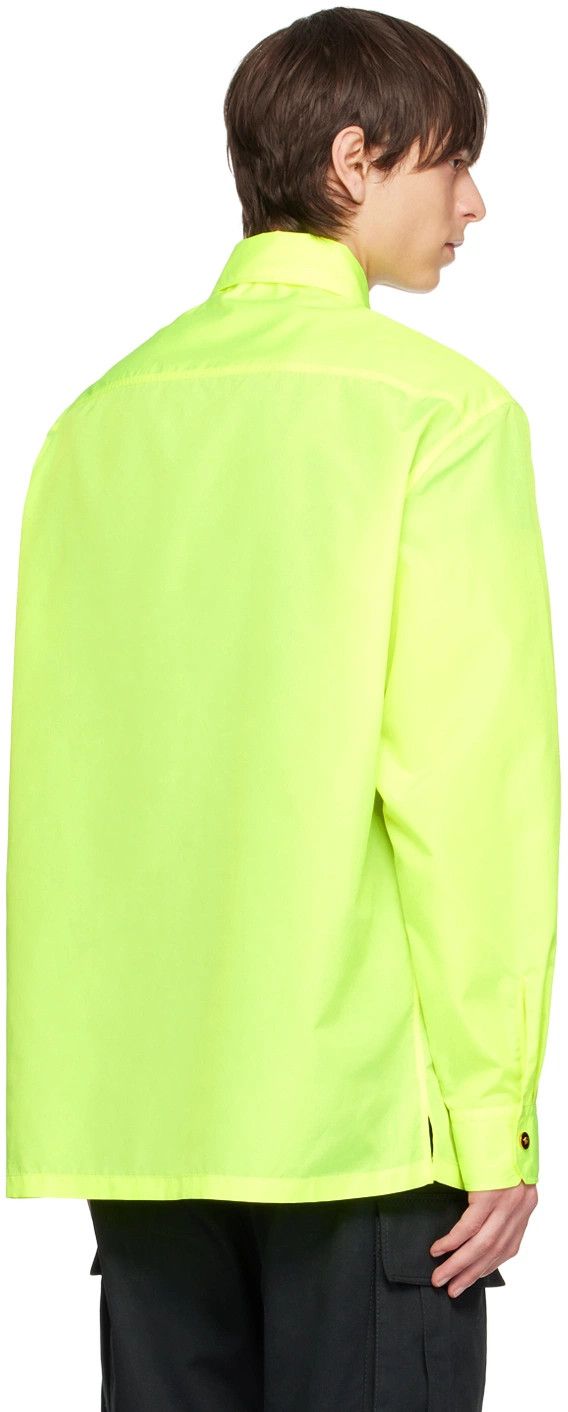 Versace o1y0525 Solid Color Shirt in Yellow Size US L / EU 52-54 / 3 - 3 Thumbnail