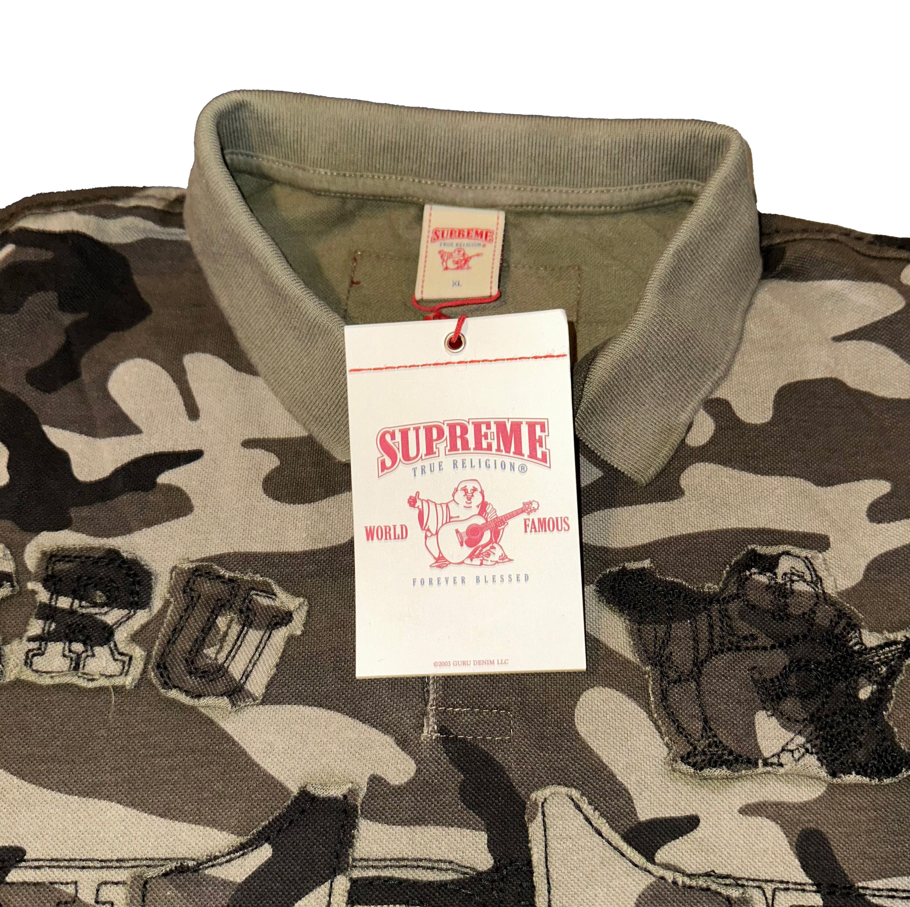 Supreme × True Religion Supreme X True Religion Camo Polo Size US XL / EU 56 / 4 - 3 Thumbnail