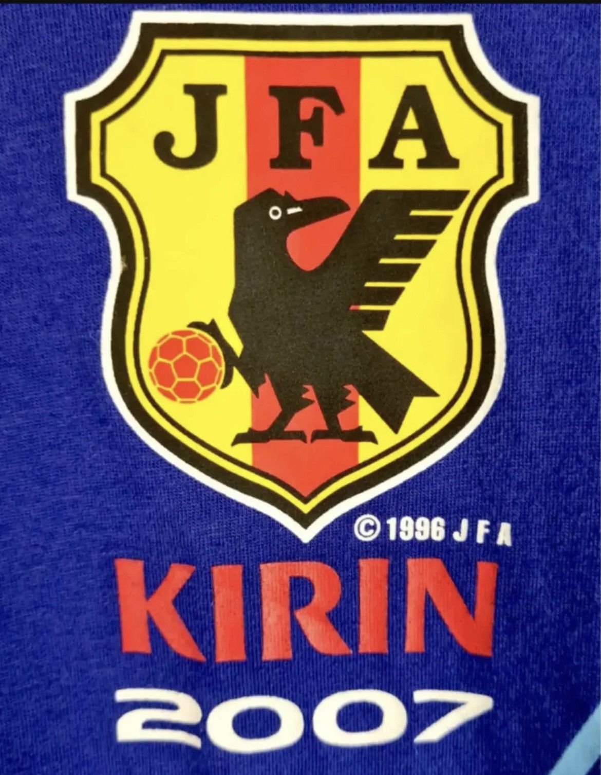 Adidas Vintage 2000s Japan soccer t shirt official doble sided L Size US L / EU 52-54 / 3 - 7 Thumbnail