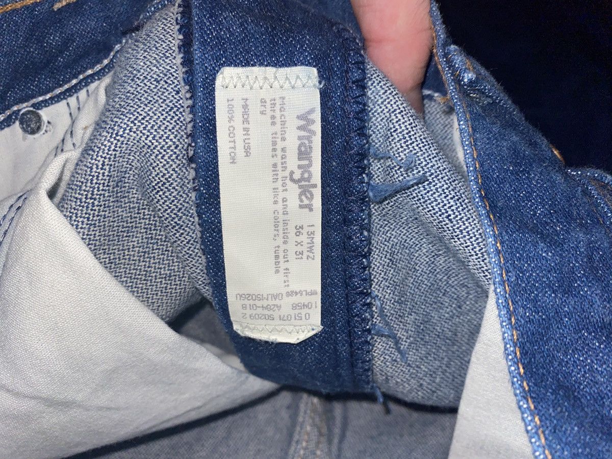 Wrangler Wrangler Raw Denim Jeans Size US 36 / EU 52 - 4 Thumbnail
