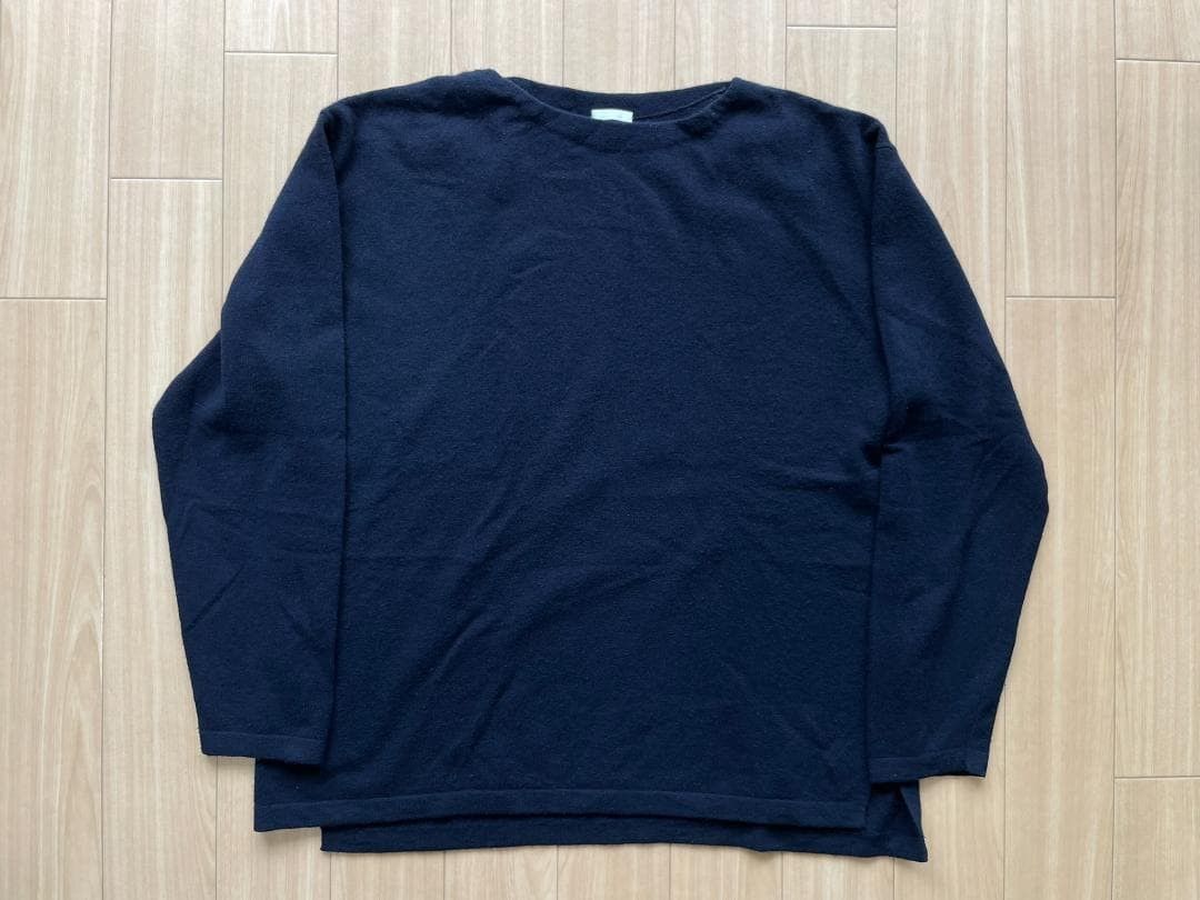 Comoli Boat Neck Wool Knit Size US L / EU 52-54 / 3 - 2 Thumbnail