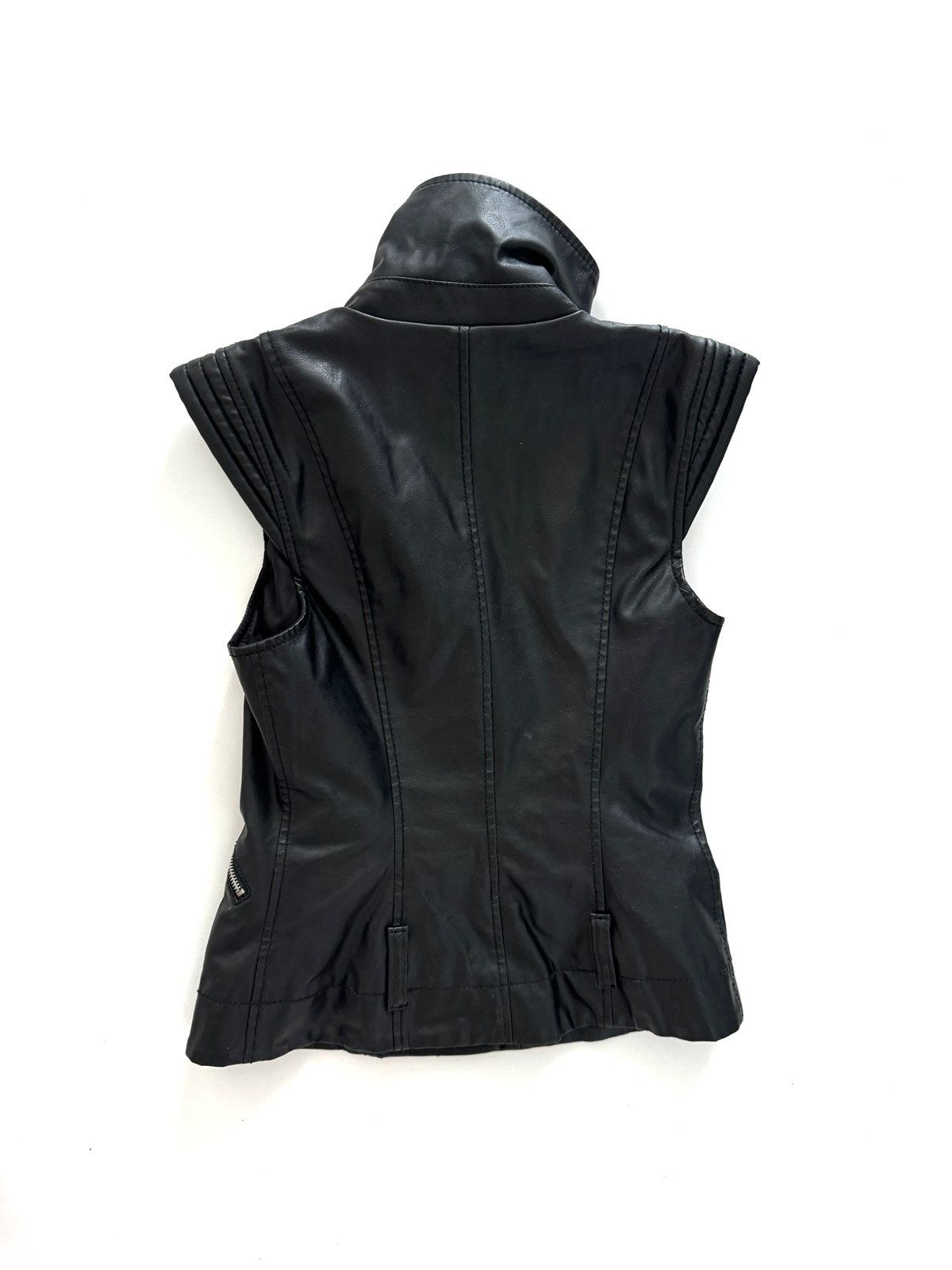 Miss Sixty Miss Sixty Leather Vest Jacket Size M / US 6-8 / IT 42-44 - 9 Thumbnail