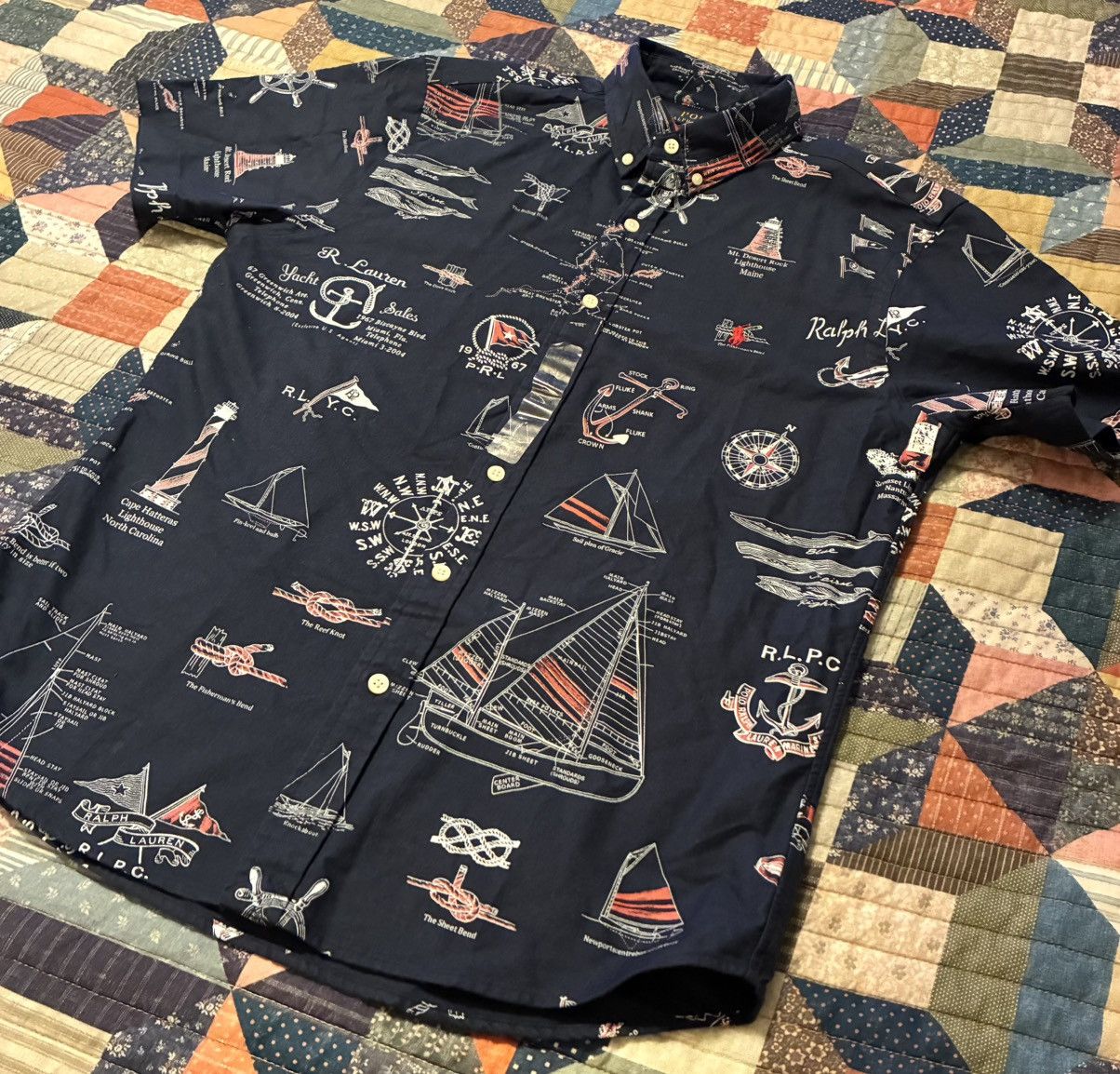 Polo Ralph Lauren *NWT* POLO RALPH LAUREN S/S BUTTON UP SHIRT- SIZE MEDIUM Size US M / EU 48-50 / 2 - 5 Thumbnail
