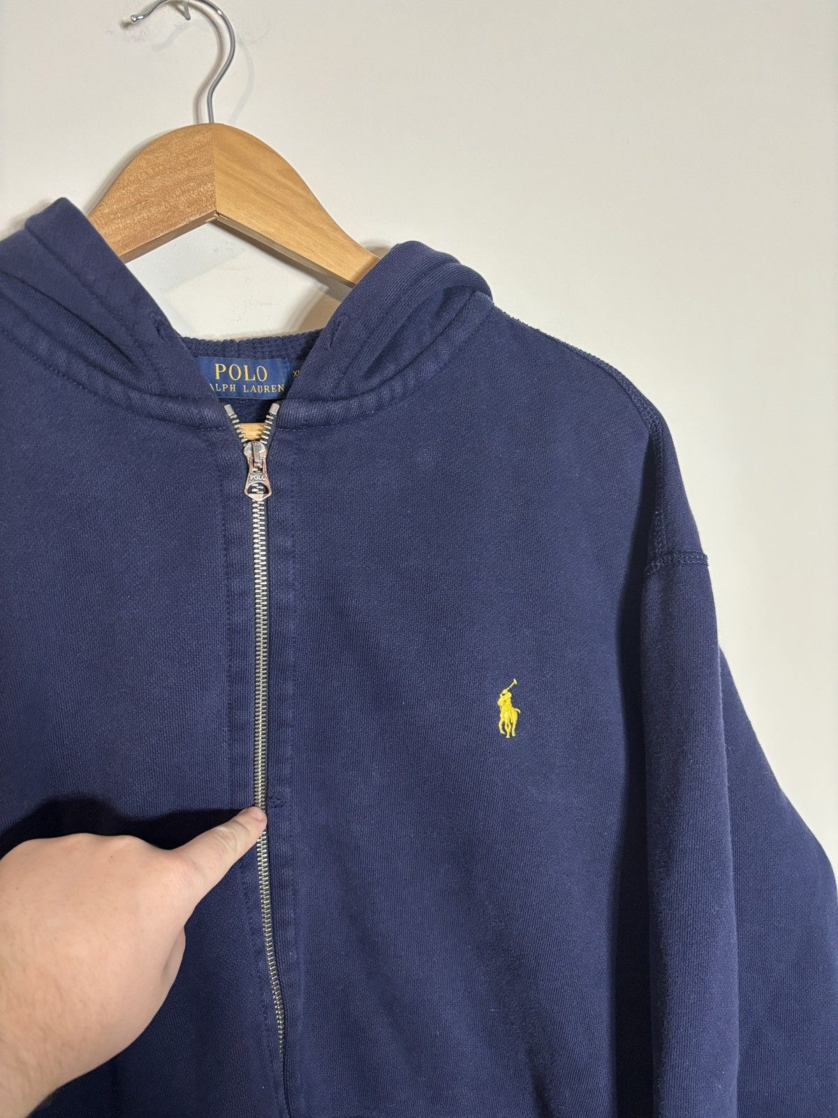 Polo Ralph Lauren Polo Ralph Lauren Full Zip Hoodie XL Tall Size US XL / EU 56 / 4 - 4 Thumbnail