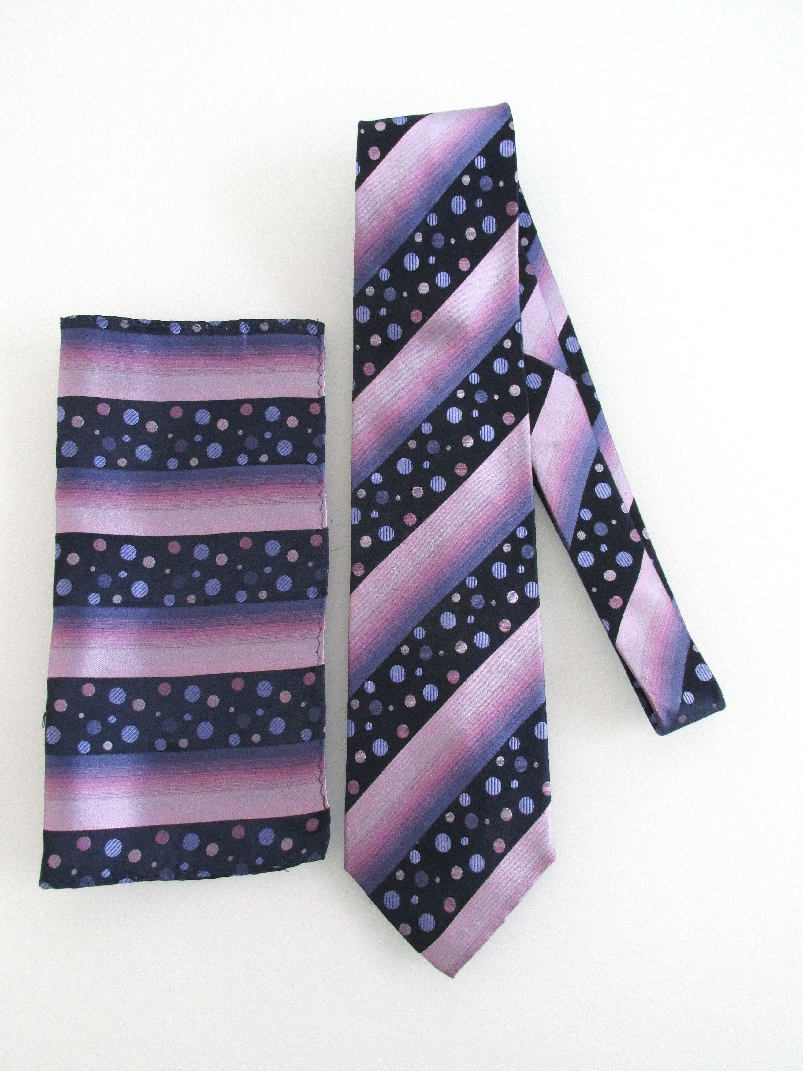 Other Venturi Uomo Men's Silk Tie & Pocket Square Set Size ONE SIZE - 1 Thumbnail