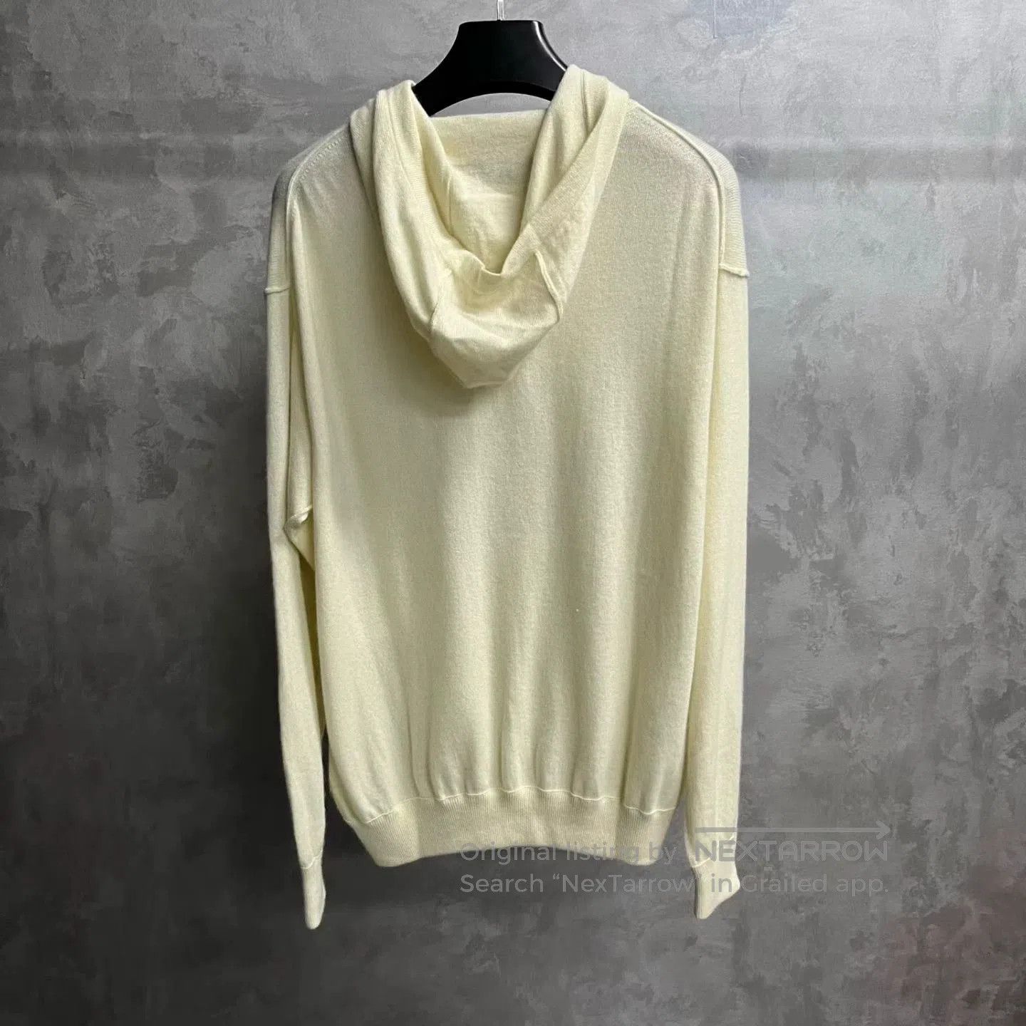 Louis Vuitton Louis Vuitton White Cashmere Blend Hooded Knit. Size US L / EU 52-54 / 3 - 6 Thumbnail