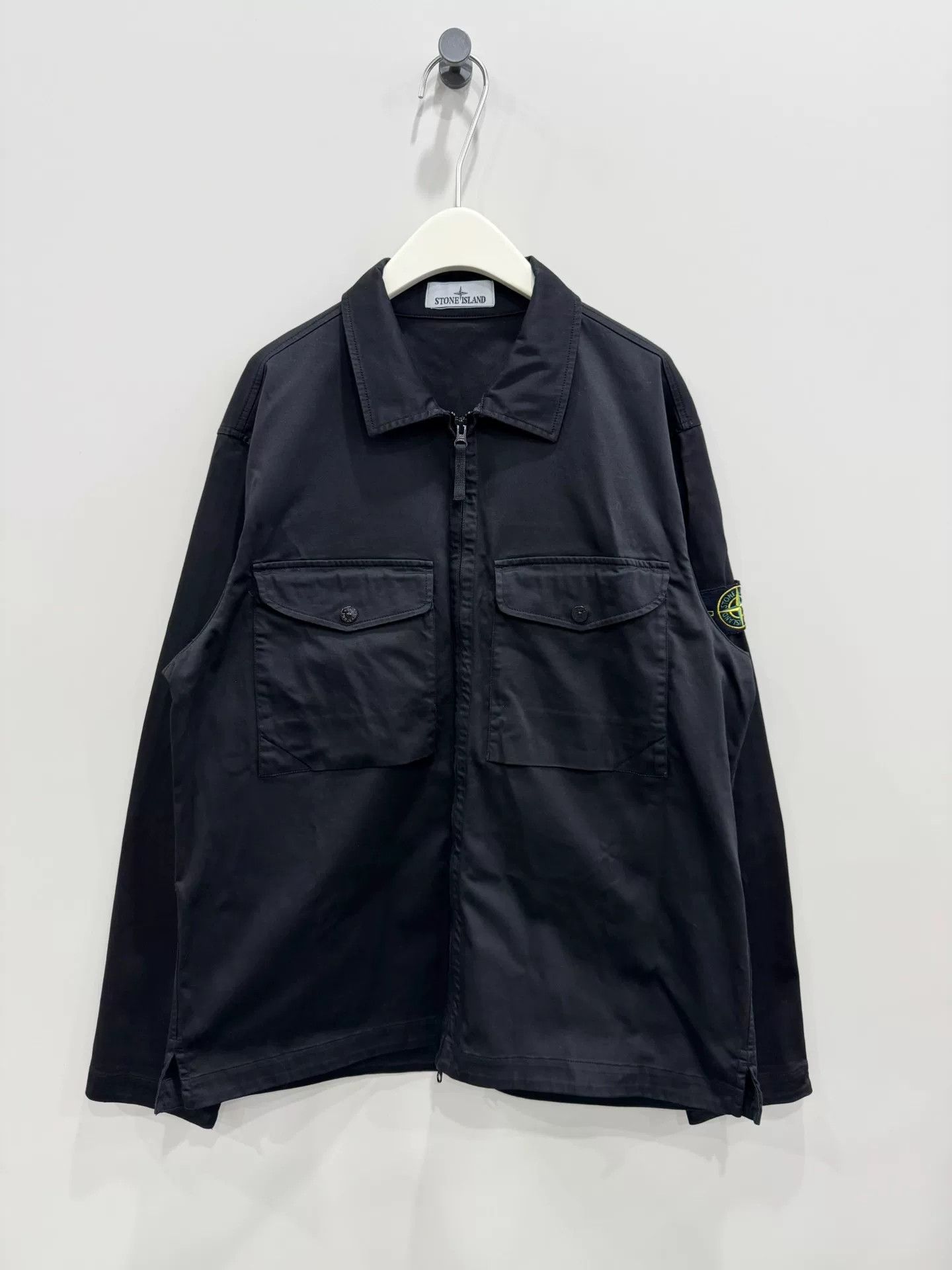 Stone Island Stone Island Black Zip Pocket Jacket XL Size US XL / EU 56 / 4 - 1 Thumbnail