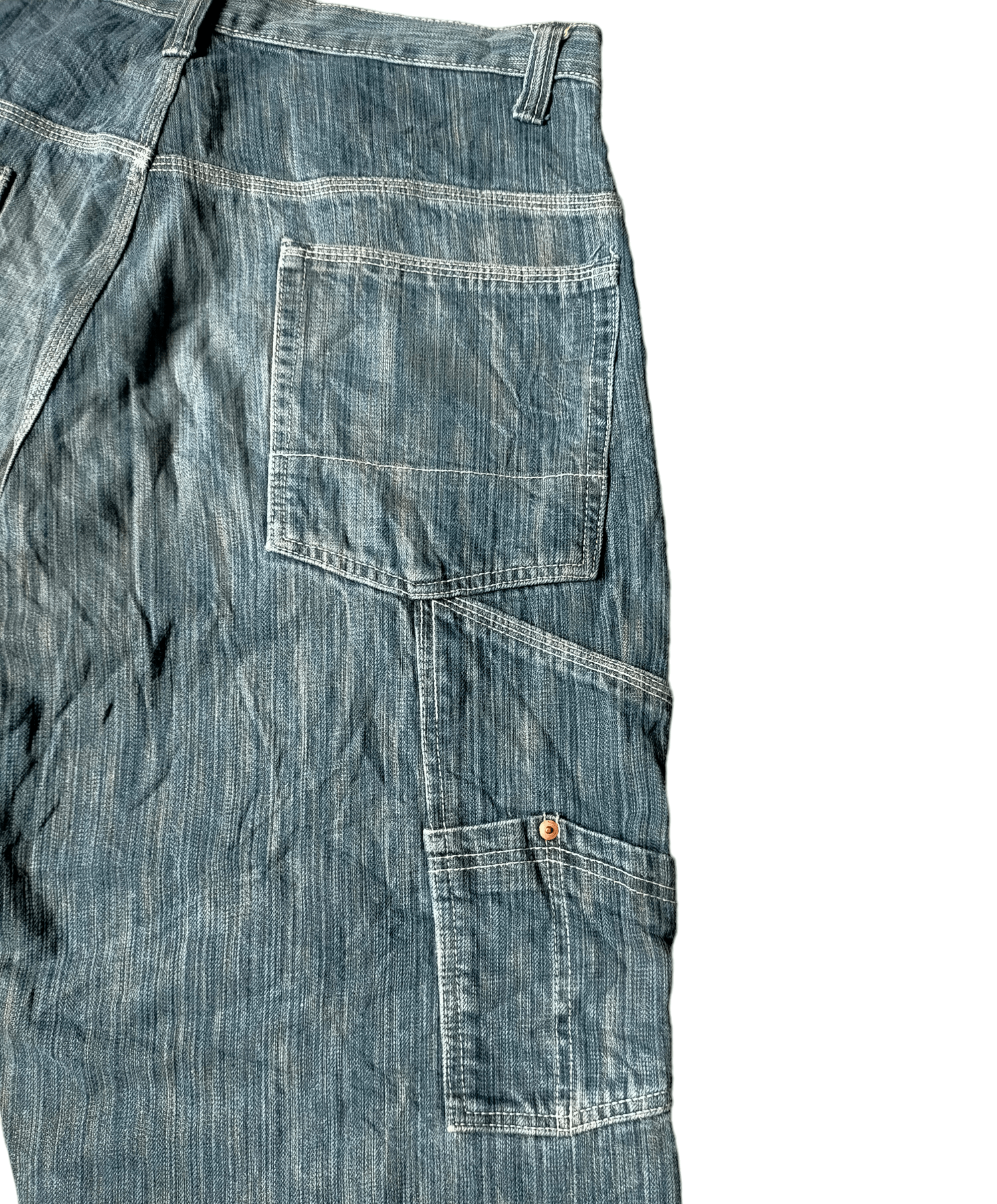MasterPiece MasterPiece Carpenter Baggy Jeans Size US 33 - 11 Thumbnail