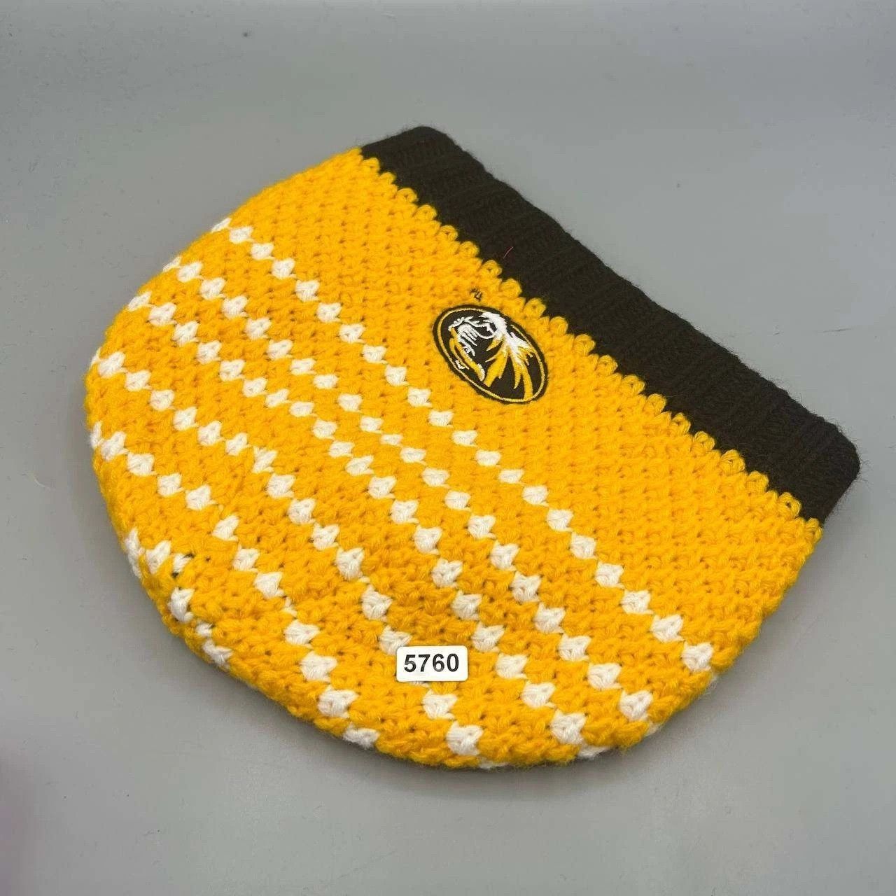 The Game Missouri Tigers NCAA Hat Men Yellow Black The Game Beanie Size ONE SIZE - 7 Thumbnail