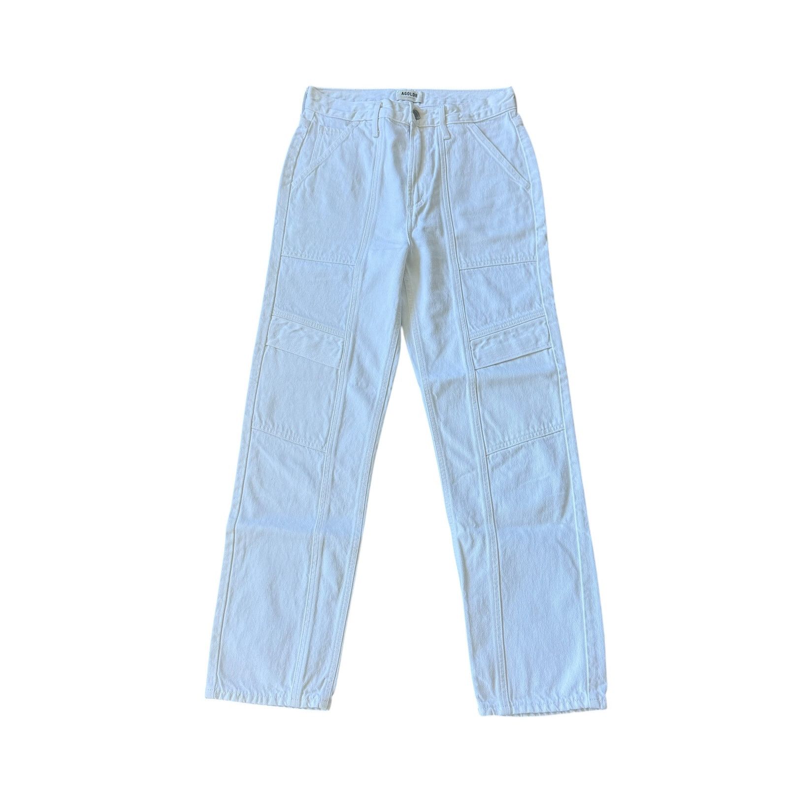 Agolde AGOLDE Cooper Cargo Jean Milkshake Wash Size 25" / US 0 / IT 36 - 3 Thumbnail