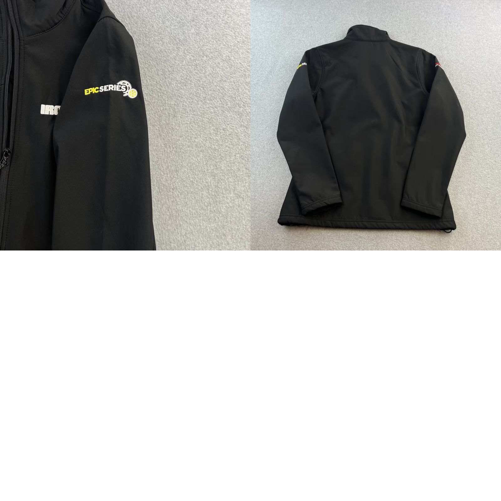 Vintage VINTAGE Regatta Ironman Softshell Jacket Womens Medium Rock n Roll Marathon Epic Series Regatta Black Size M / US 6-8 / IT 42-44 - 9 Thumbnail