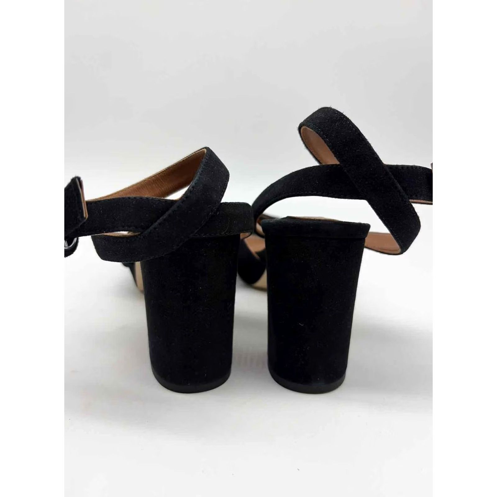 Vintage Margaux Strappy Black Size Heels Size US 9 / IT 39 - 3 Thumbnail