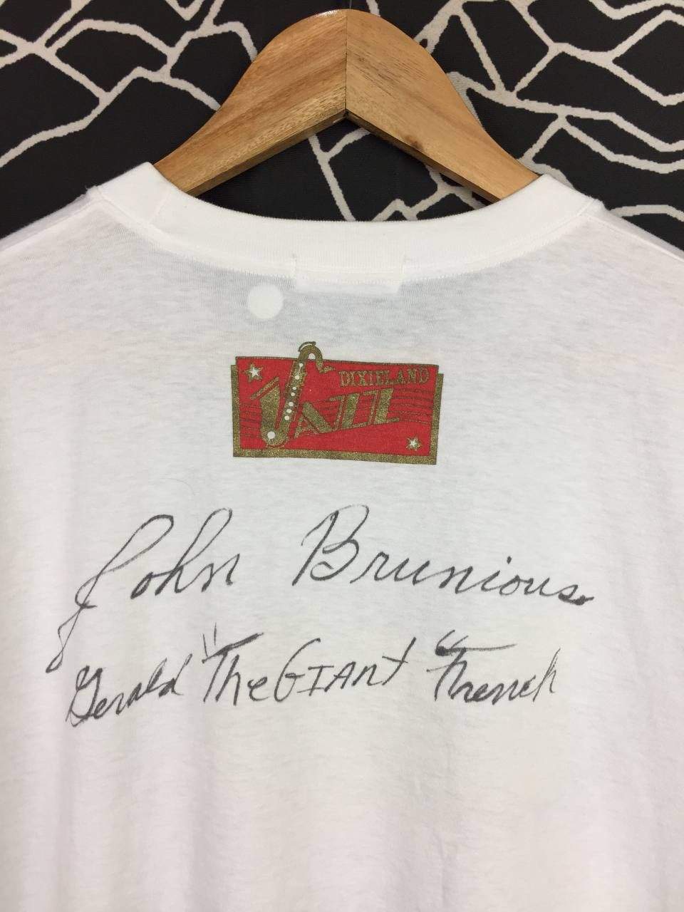 Vintage Vtg 90s Dixieland Jazz New Orleans Bourbon Street Music Tee Size US L / EU 52-54 / 3 - 11 Thumbnail