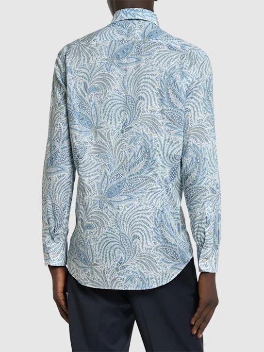 Etro o1lsvrm0425 Shirt in Light Blue Size US S / EU 44-46 / 1 - 4 Thumbnail