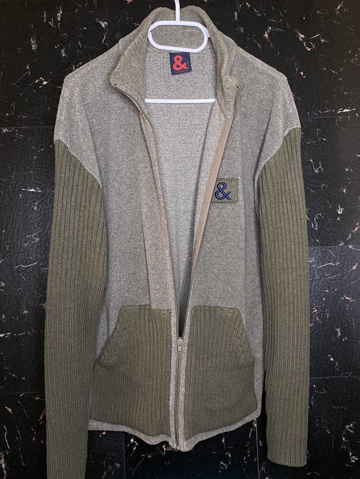 Dolce & Gabbana Dolce&Gabbana | DG | zip-up knit sweater | Vintage | Size: M Size US M / EU 48-50 / 2 - 3 Thumbnail