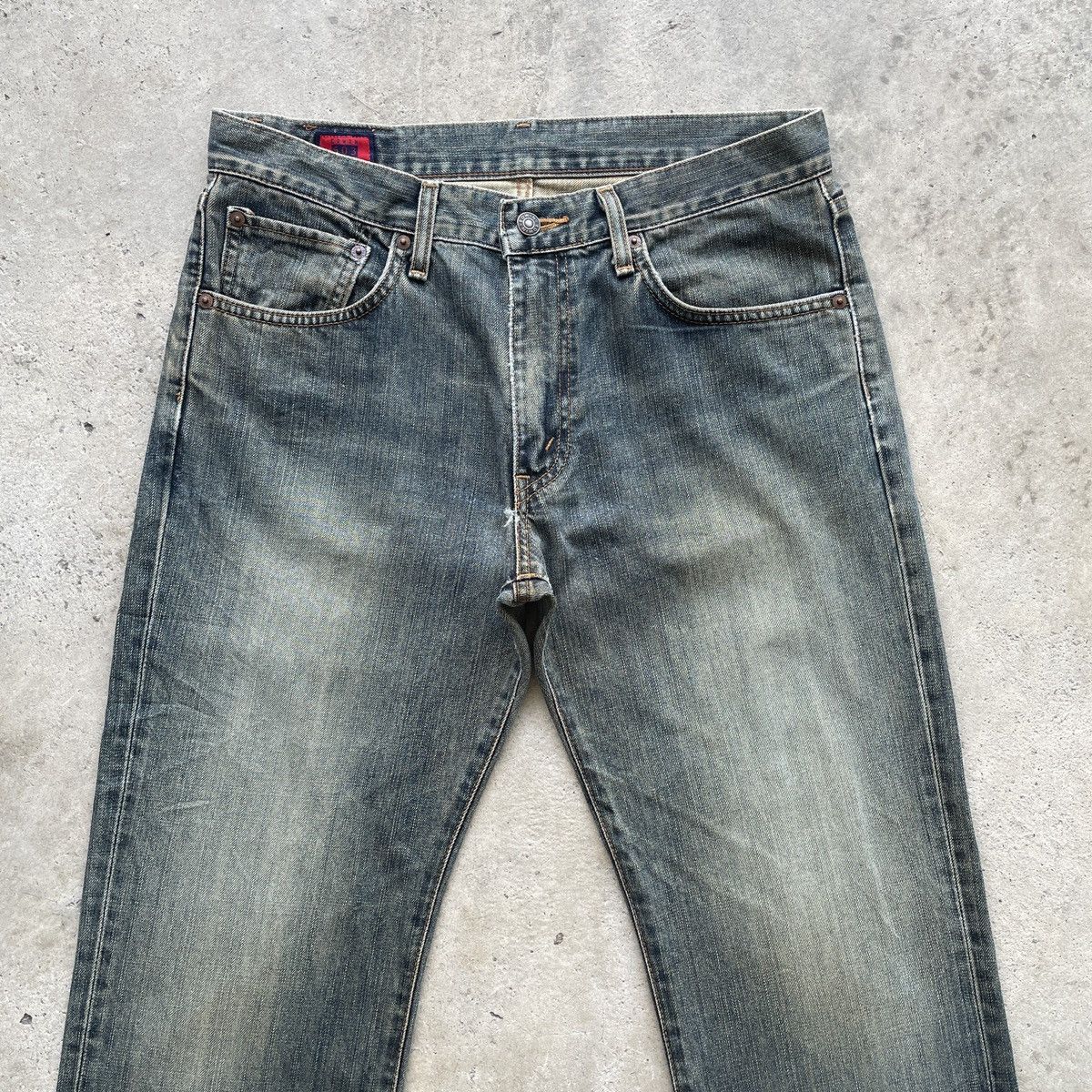 Japanese Brand W33x28.5💥 Vintage Edwin 503 Jeans Faded Denim Pants Size US 33 - 3 Thumbnail