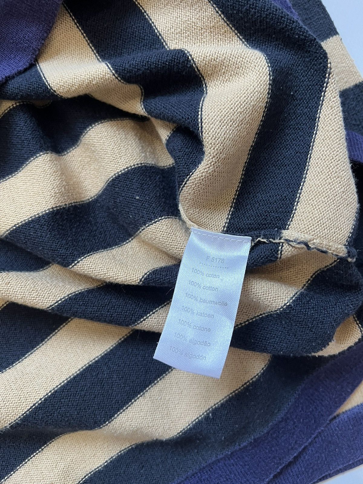 Lacoste Vintage 90’s Lacoste Striped Sweater Size US XXL / EU 58 / 5 - 5 Thumbnail