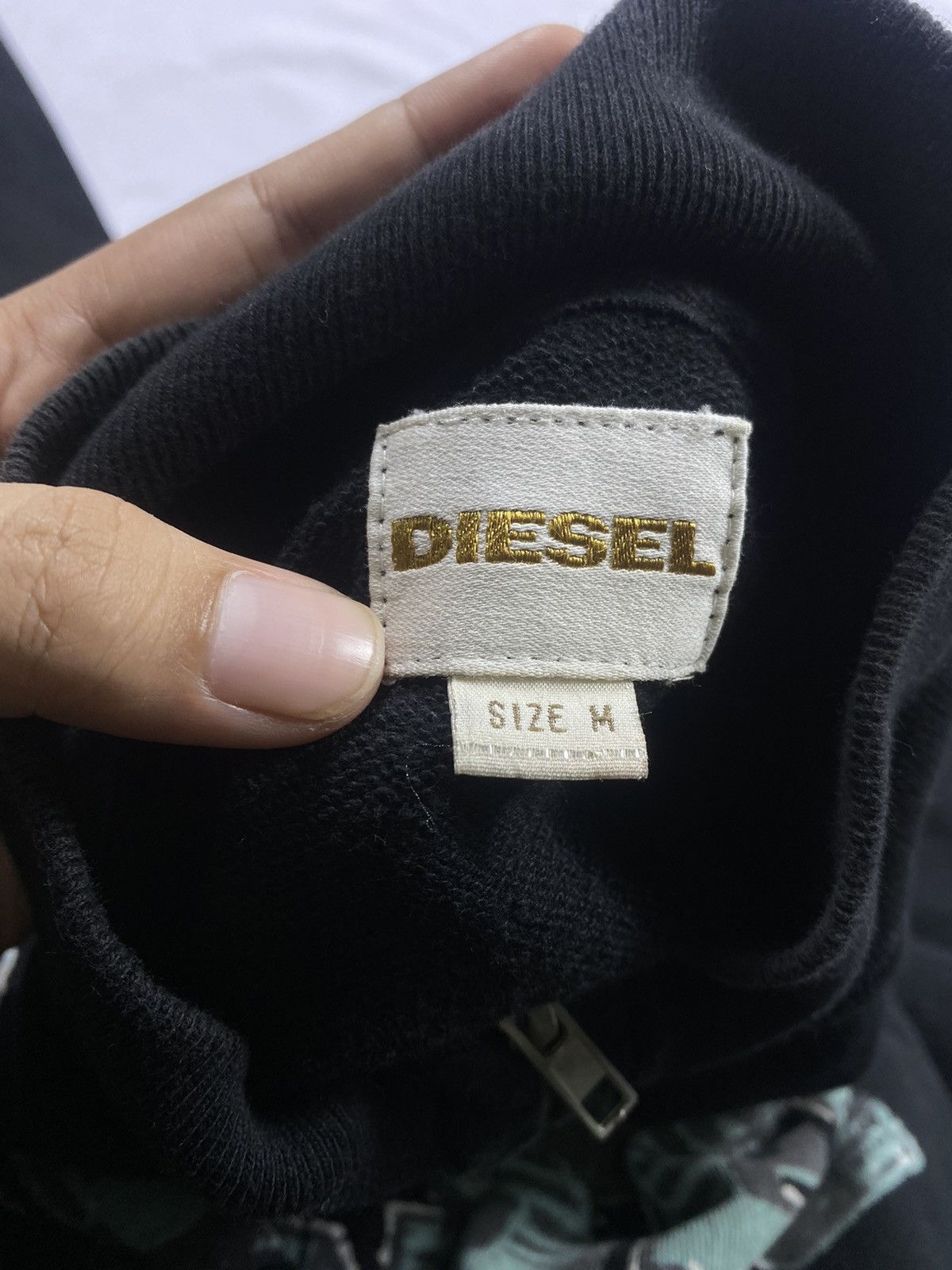 Diesel Japanese Diesel Zip up Neck Sweatwear Size US M / EU 48-50 / 2 - 4 Thumbnail