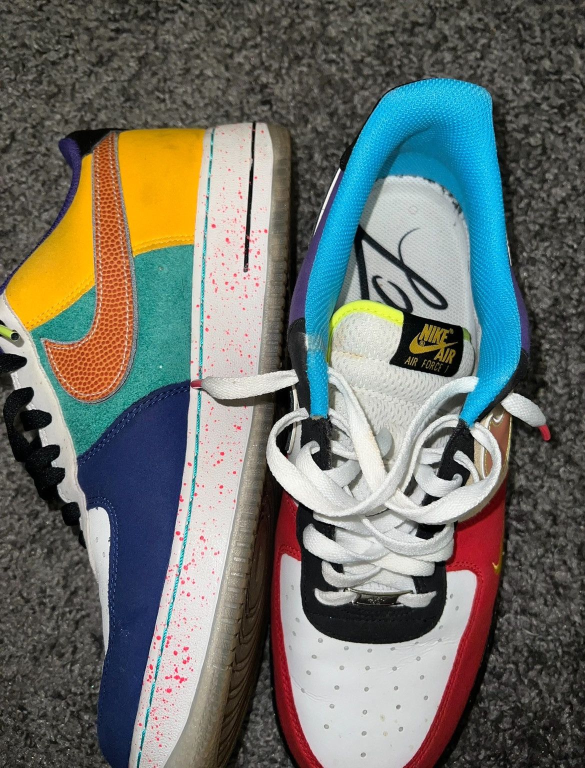 Nike Nike Air Force 1 Low What The LA CT1117-100 Size US 12 / EU 45 - 6 Thumbnail