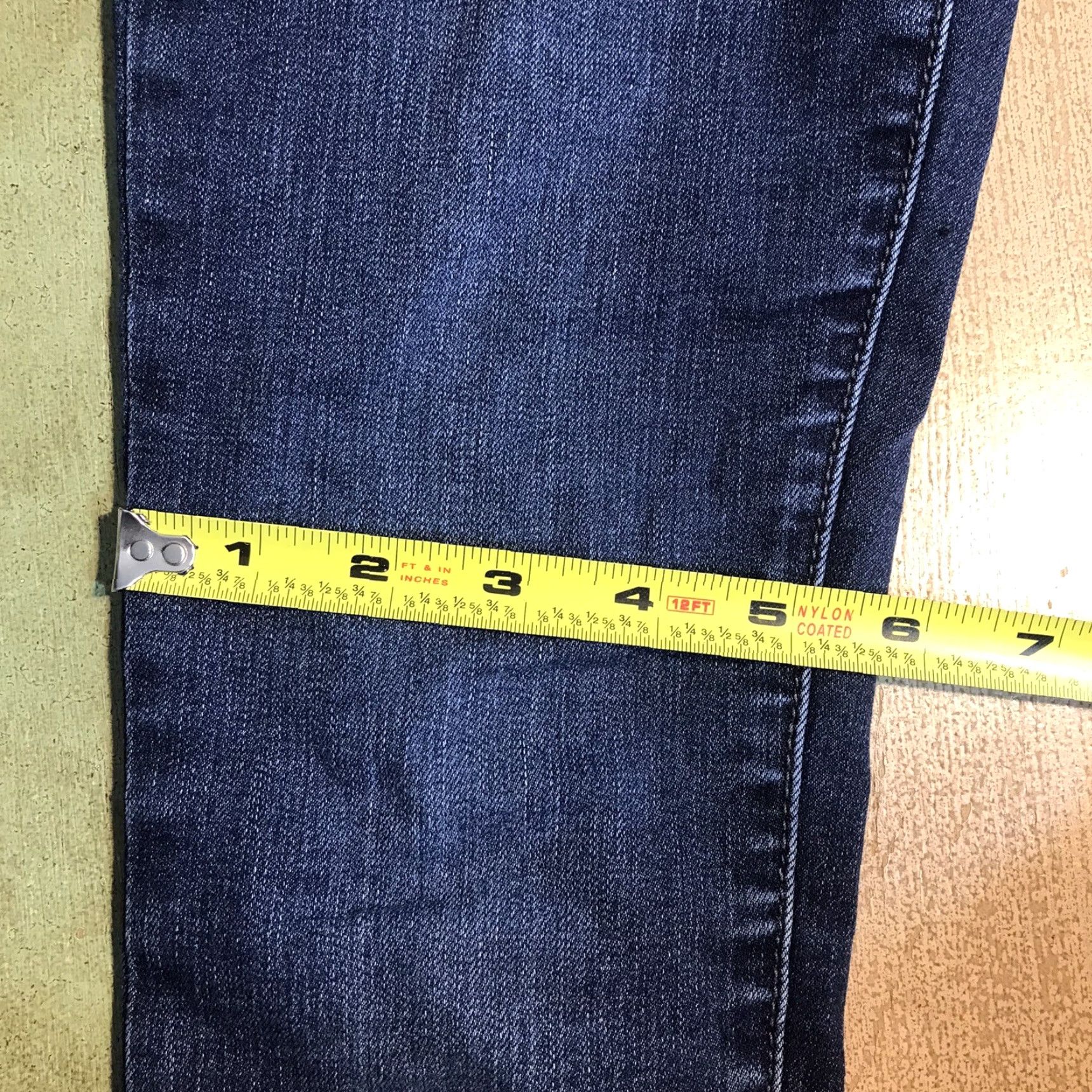 Vintage Joe's Jeans Womens Jeans 24 x 25 Inseam Skinny Ankle Crop Denim Stretch 5-Pocket Blue Fall Spring Summer Winter Womens Size 42" / US 20 - 7 Thumbnail