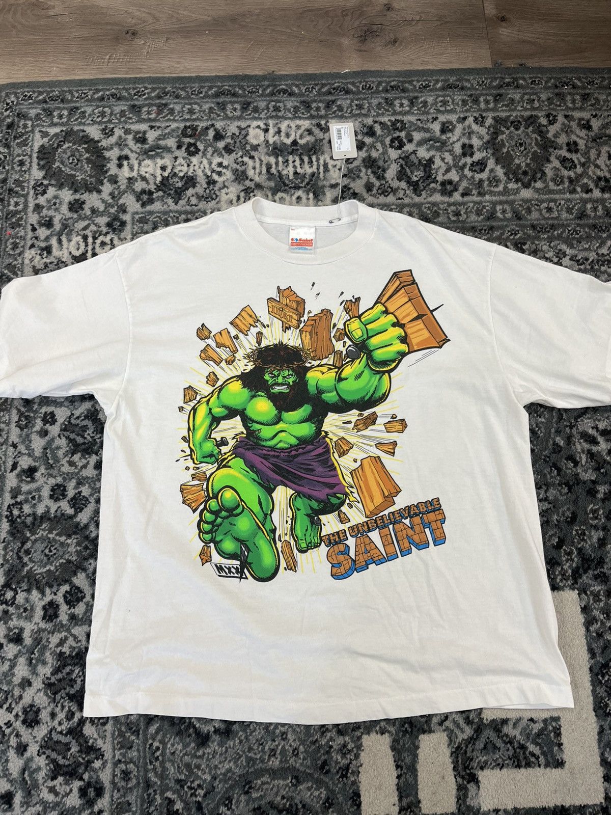 Saint Michael Saint Michael The Unbelievable Saint T-Shirt Size US XL / EU 56 / 4 - 1 Thumbnail