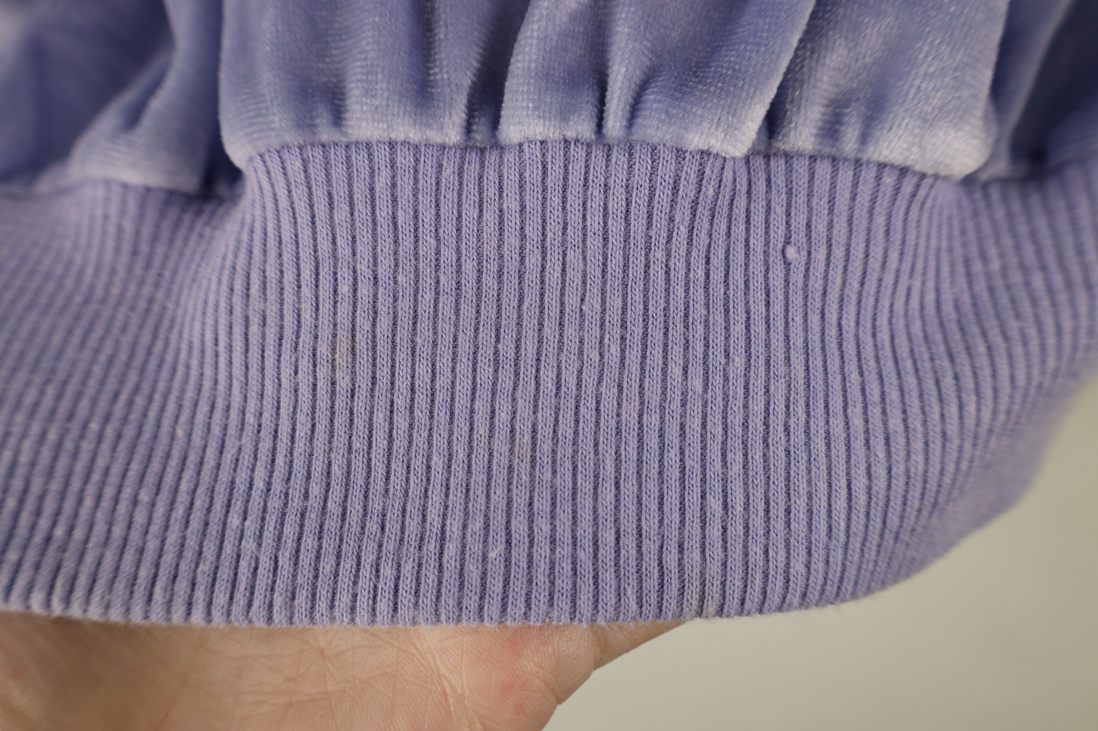 Vintage Vintage 80s 90s Streetwear Velour Crewneck Sweater USA Size L / US 10 / IT 46 - 4 Thumbnail