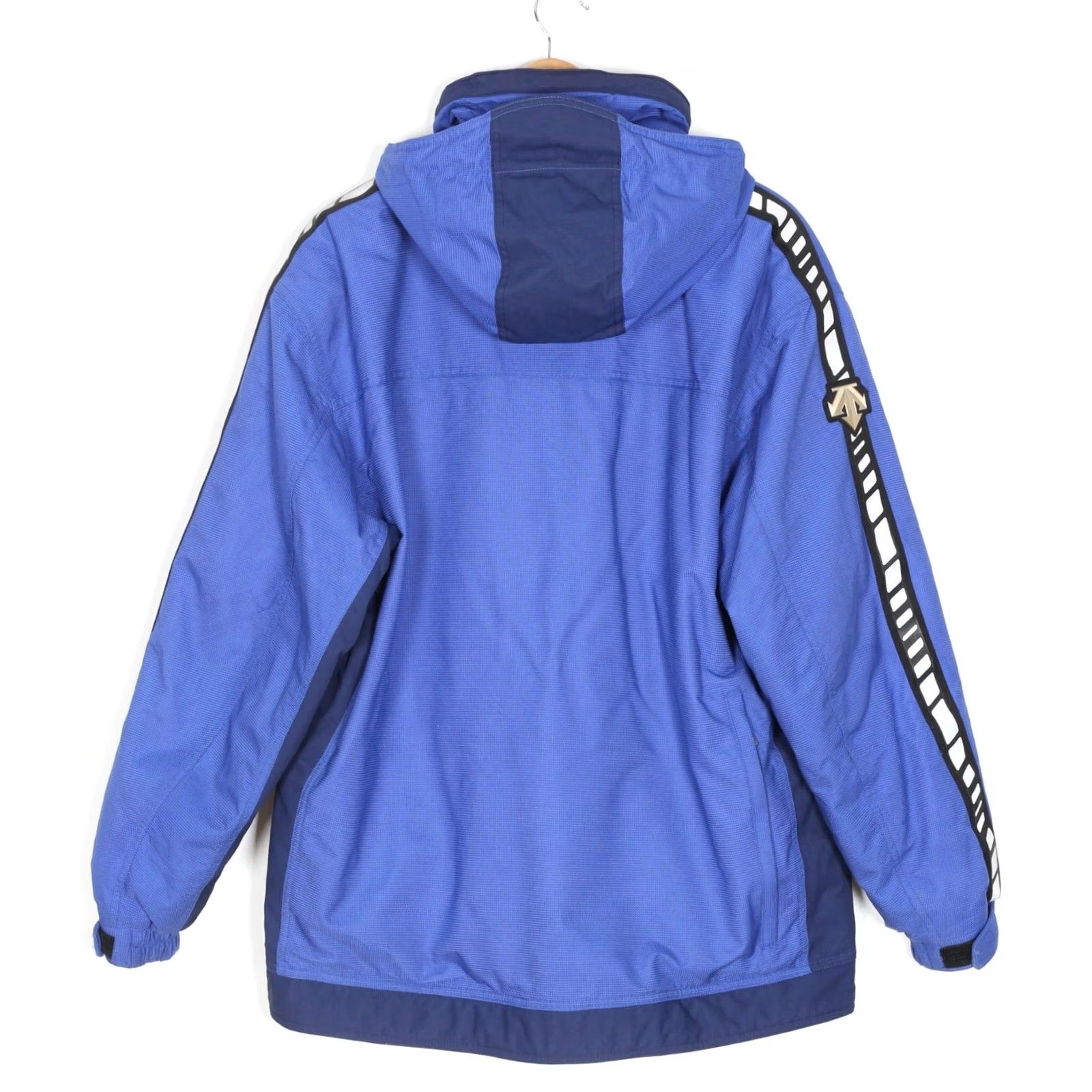 Vintage DESCENTE Ski Jacket Men Hooded Dermizax Vintage Size EU 52 US L MJ5454 Blue Size US L / EU 52-54 / 3 - 4 Thumbnail