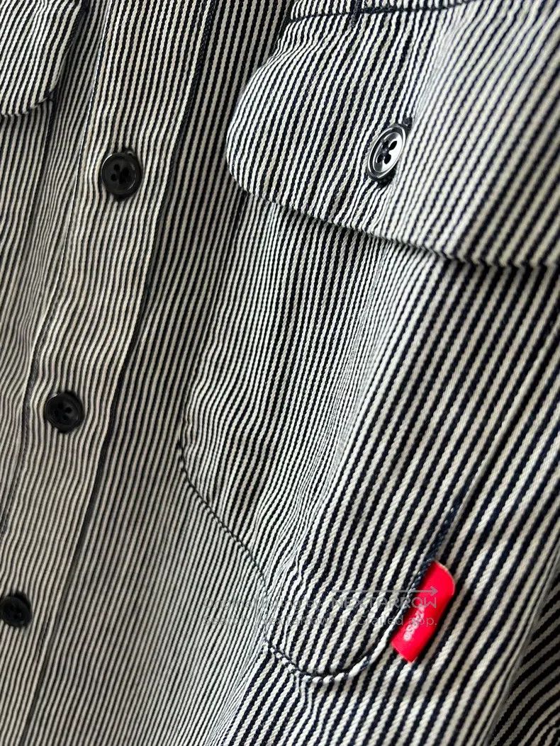 Wtaps Wtaps Vertical striped long-sleeve top Size US S / EU 44-46 / 1 - 3 Thumbnail