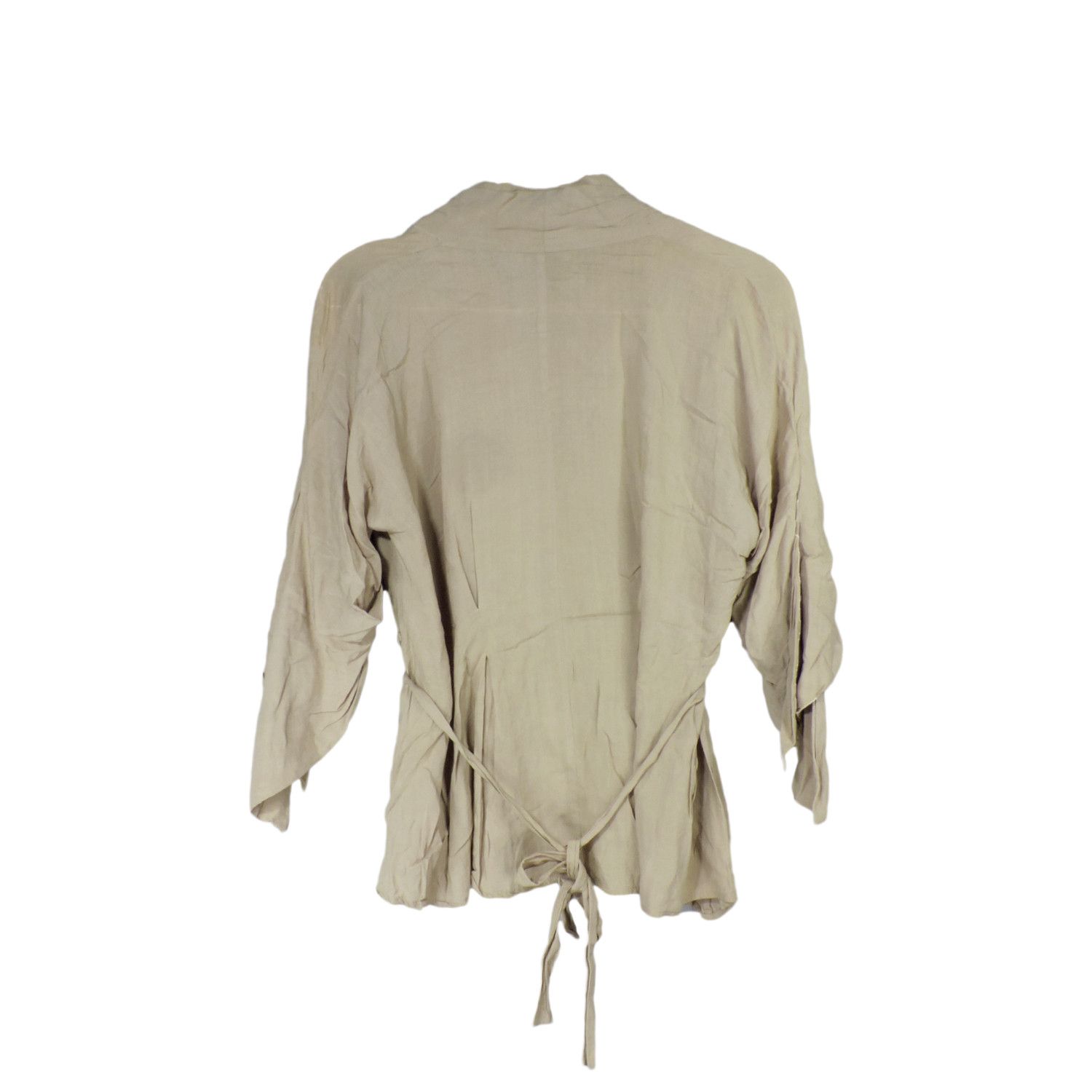 Miu Miu MIU MIU BROWN BLOUSE LONG SLEEVE SHIRT Size XS / US 0-2 / IT 36-38 - 2 Thumbnail