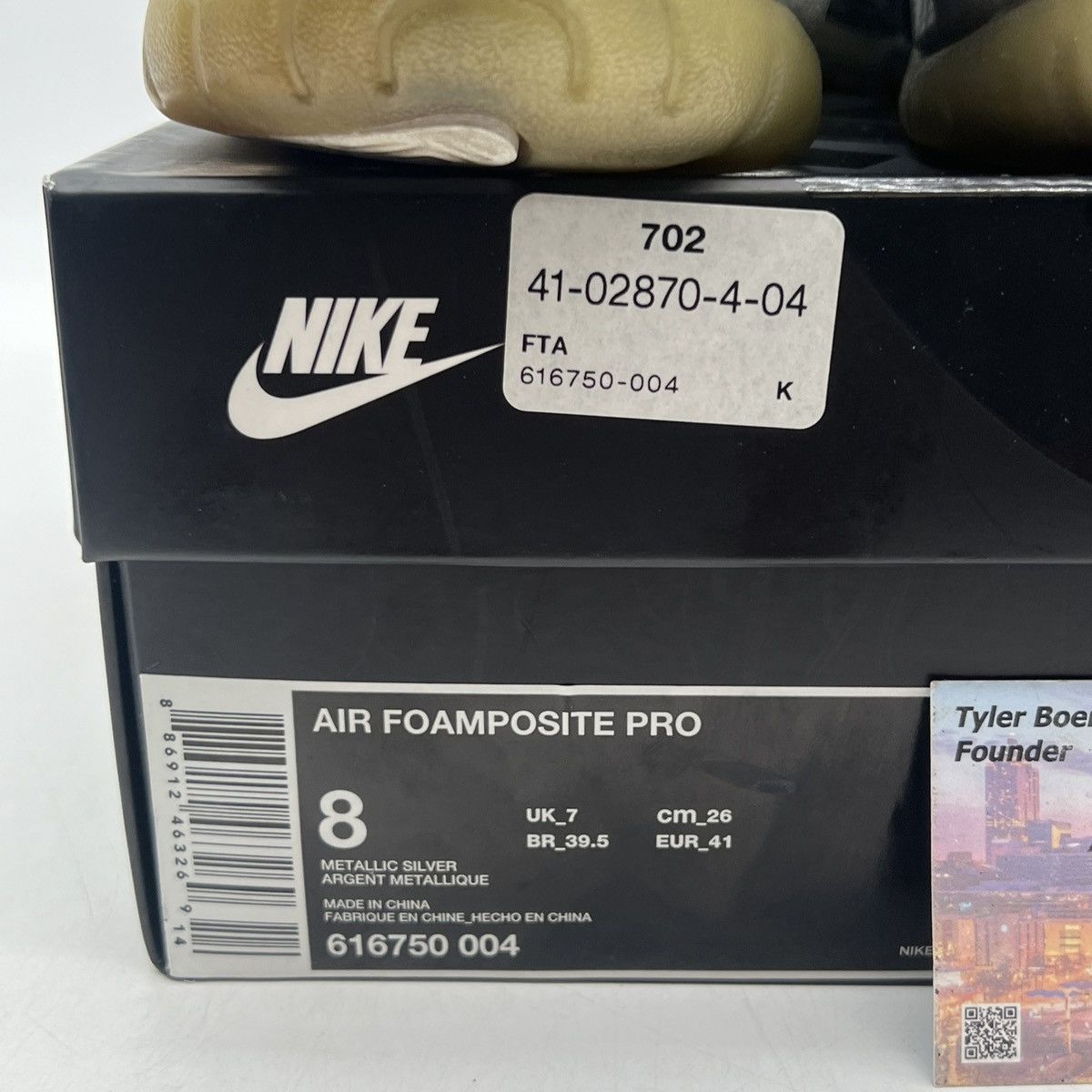 Nike Air Foamposite pro silver surfer Size US 8 / EU 41 - 6 Thumbnail