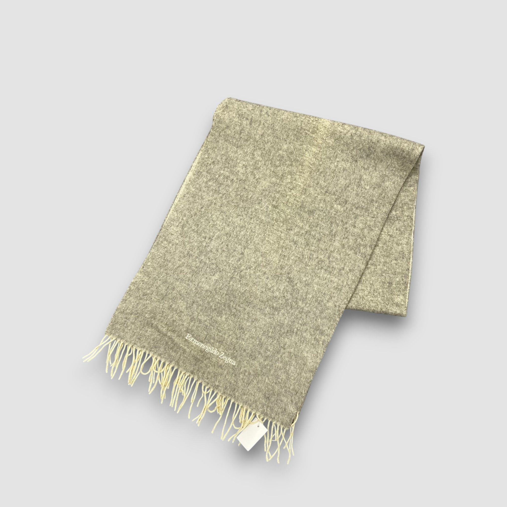 Ermenegildo Zegna Vintage Ermenegildo Zegna Scarf Muffler Wool Winter Scarves Size ONE SIZE - 3 Thumbnail