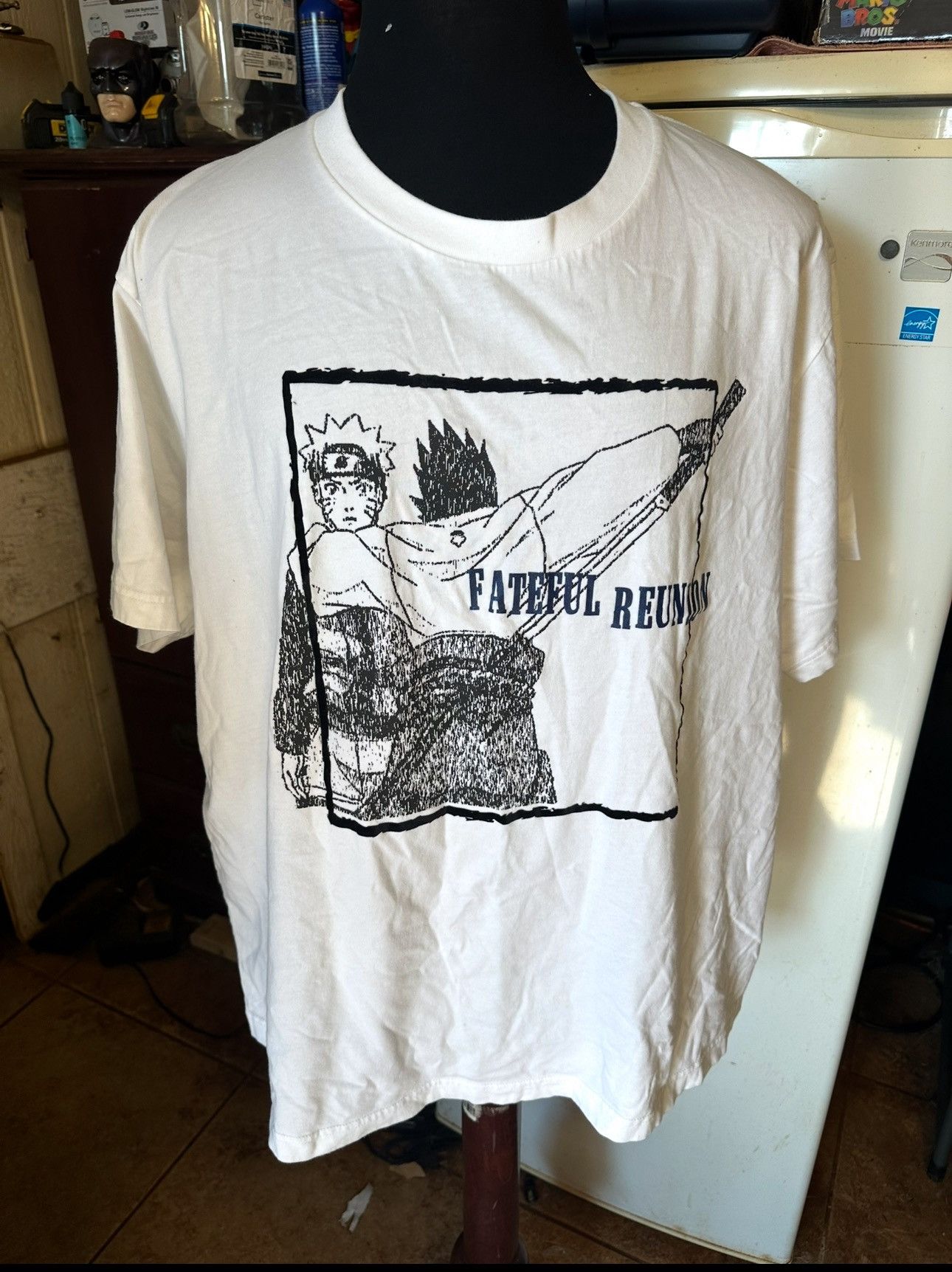 Uniqlo Naruto Sasuke Fateful Reunion UT Archive Uniqlo Men's 3XL Size US XXL / EU 58 / 5 - 1 Thumbnail