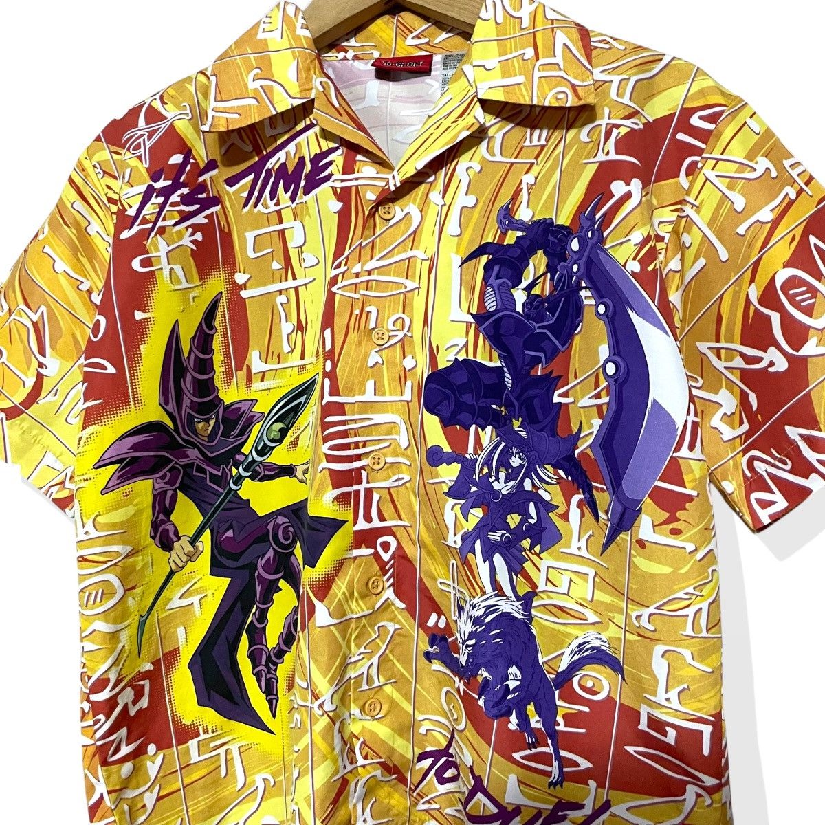 Cartoon Network × Vintage Vintage Yu-Gi-Oh All Over Print Polo Shirt Size US S / EU 44-46 / 1 - 2 Thumbnail