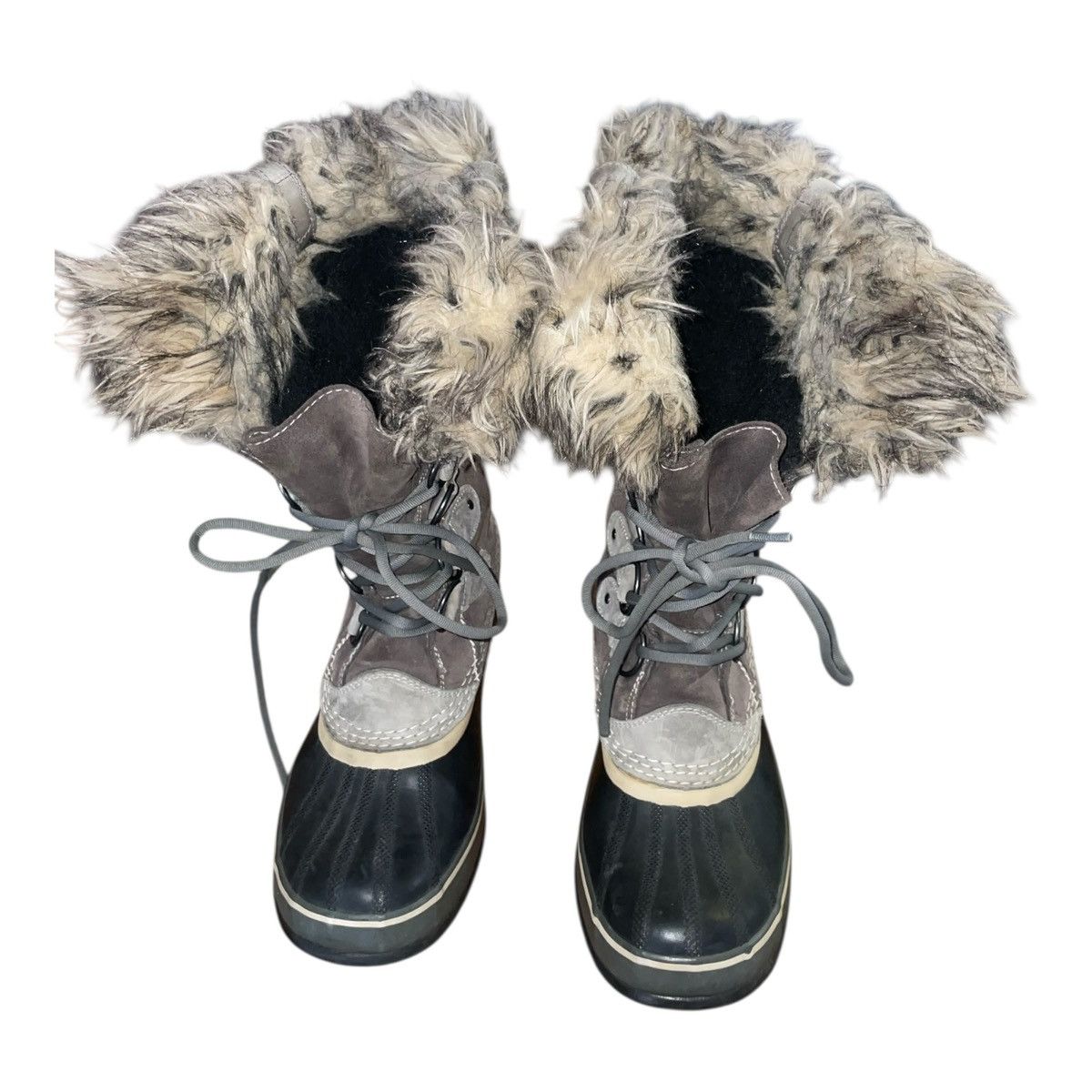 SOREL Sorel Joan of Arctic Gray Suede Tall Winter Boots Women's Size US 9 / IT 39 - 8 Thumbnail