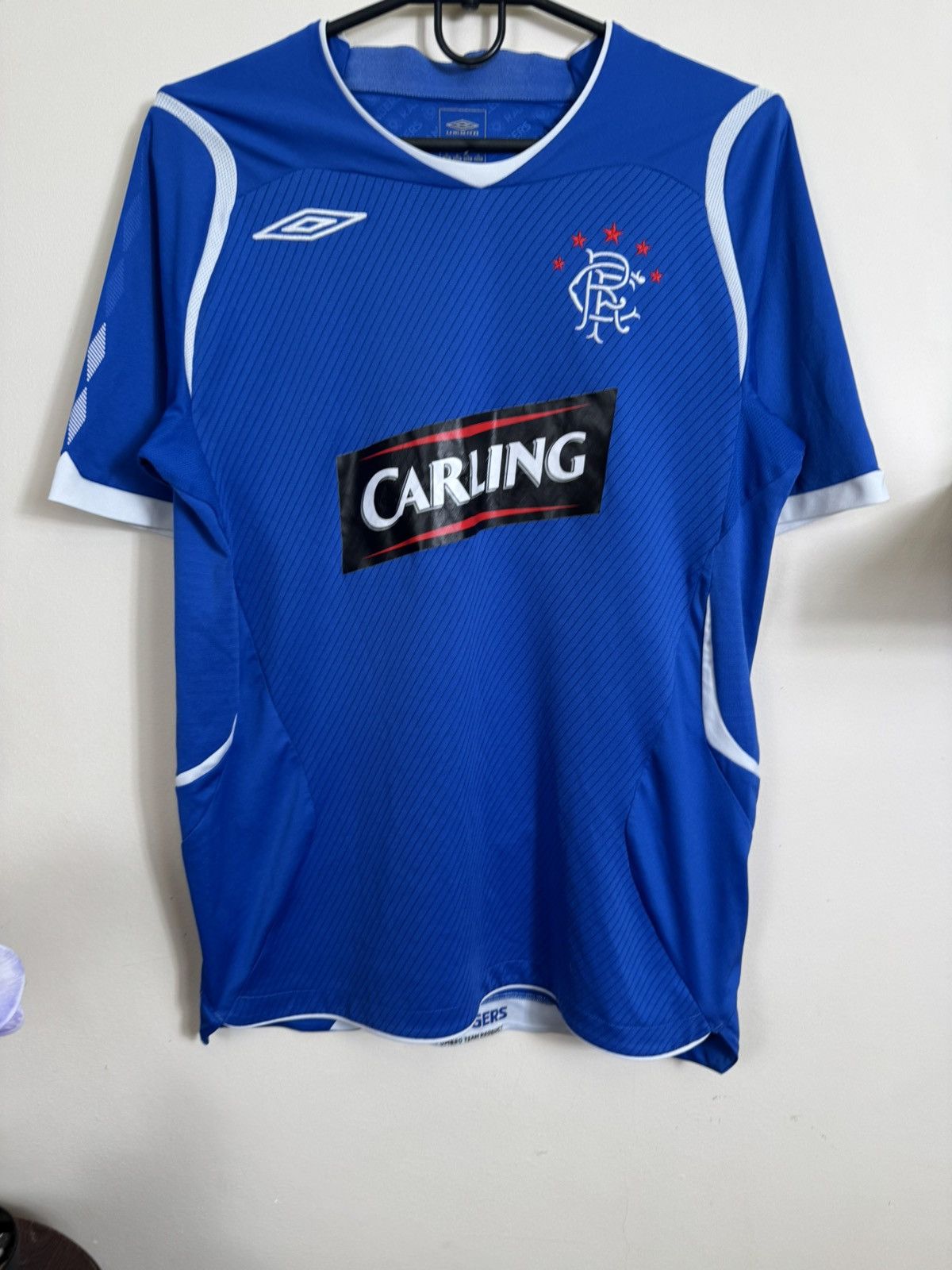 Other GLASGOW RANGERS 2008 2009 HOME FOOTBALL JERSEY UMBRO S MEN Size US S / EU 44-46 / 1 - 8 Thumbnail
