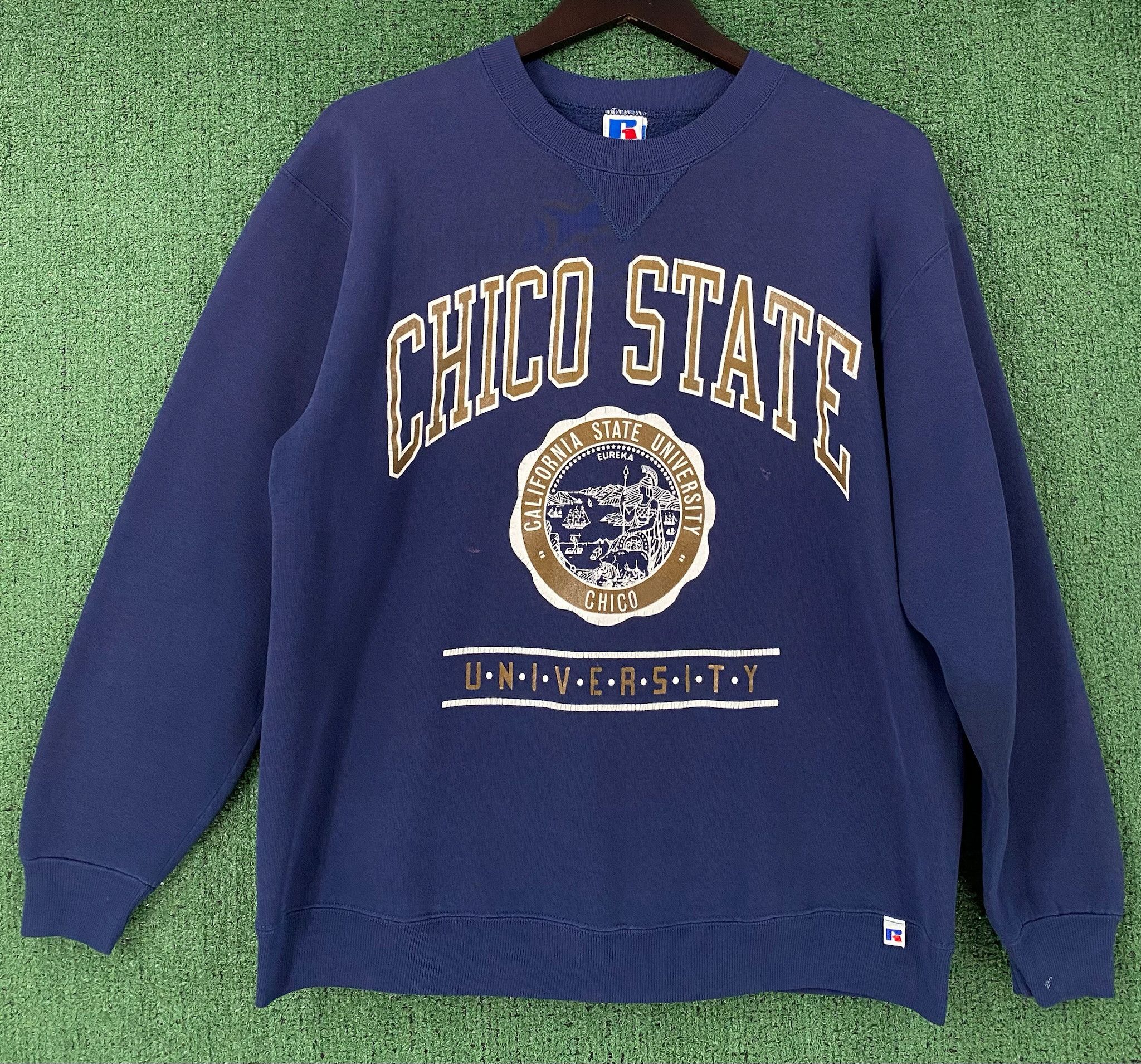 Russell Athletic 90’s Russell Athletic Chico State Sweatshirt Large Size US L / EU 52-54 / 3 - 1 Thumbnail