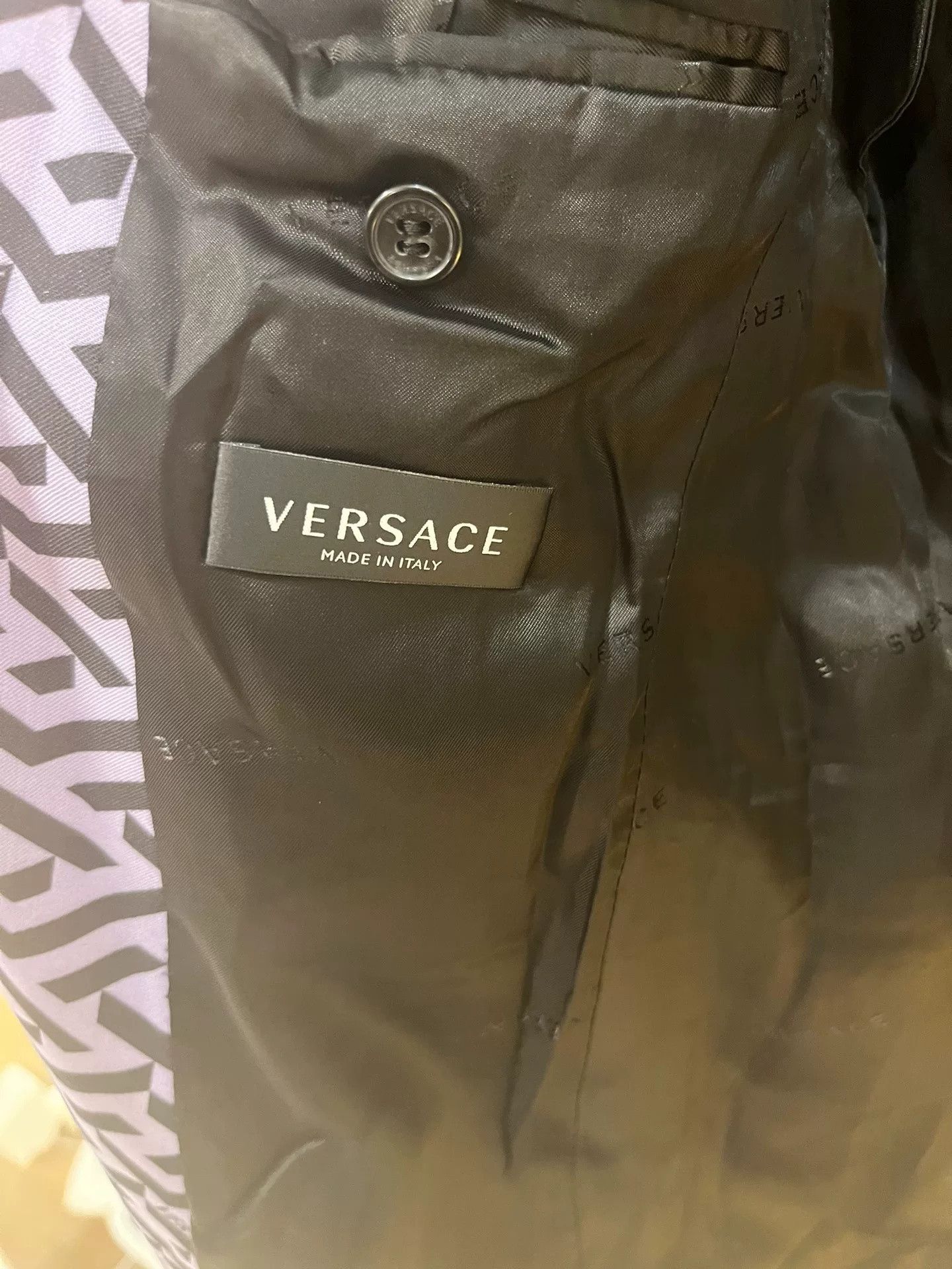 Versace Versace La Greca All-Over Print Blazer Size US S / EU 44-46 / 1 - 5 Thumbnail